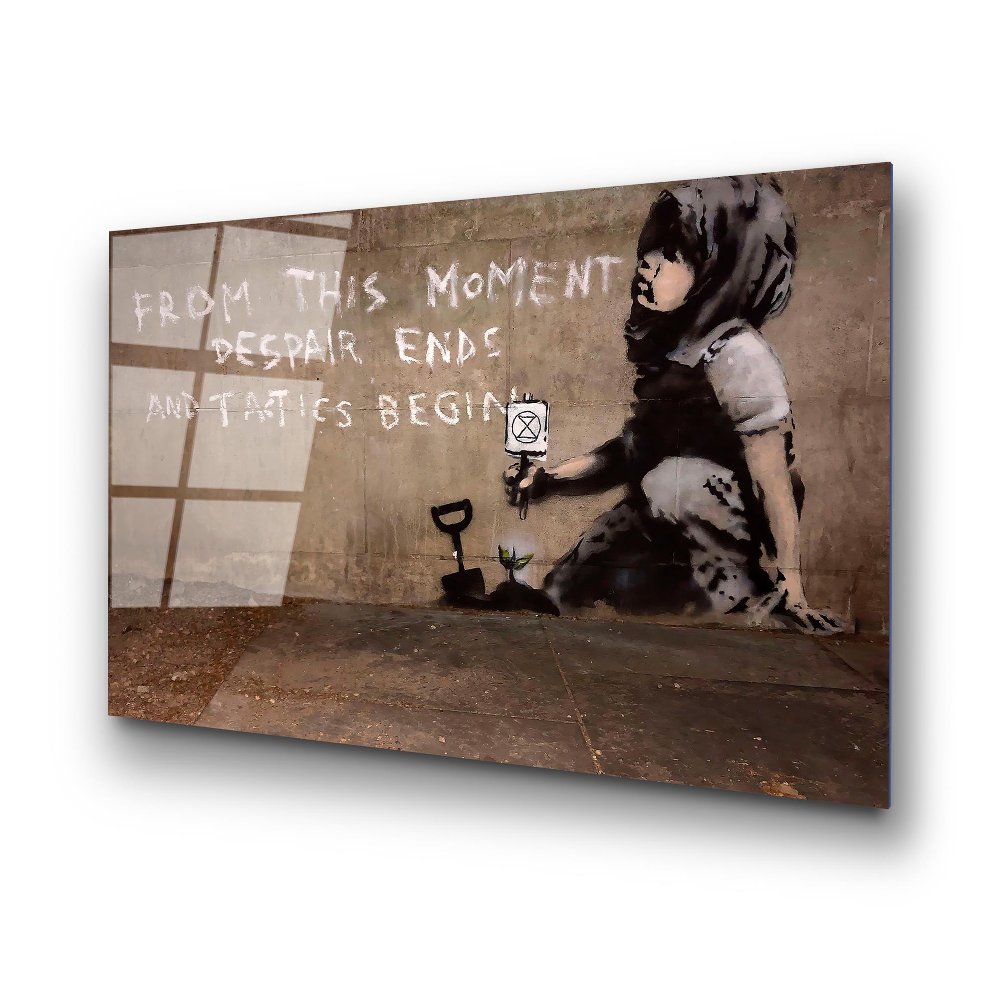 UV-061 Baskılı Cam Dikdörtgen Duvar Tablosu | ByLamp