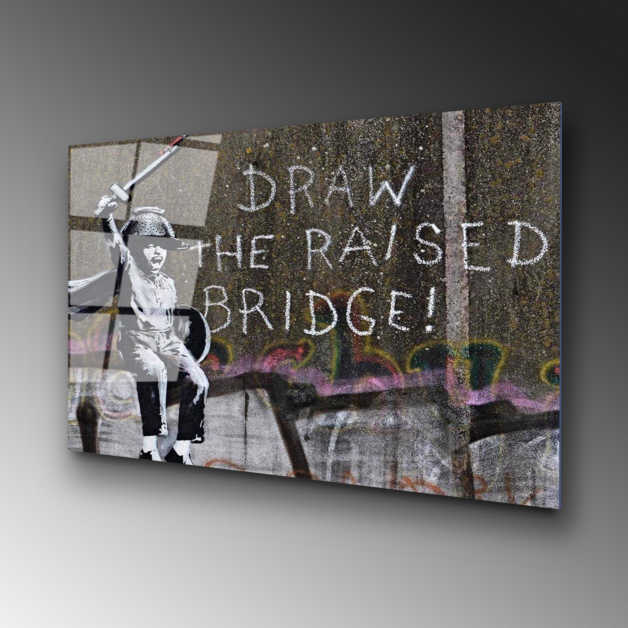 UV-062 Baskılı Cam Dikdörtgen Duvar Tablosu | ByLamp