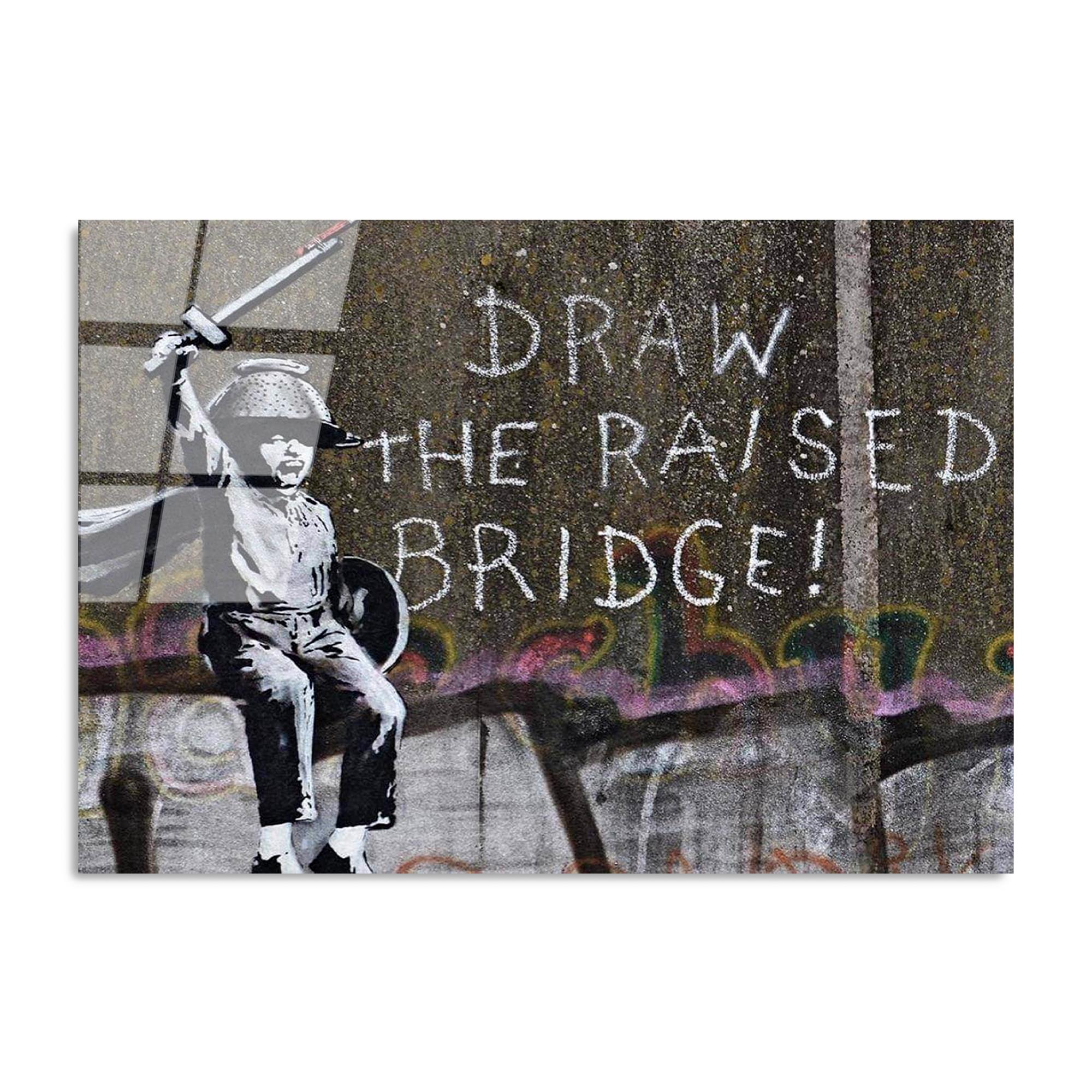 UV-062 Baskılı Cam Dikdörtgen Duvar Tablosu | ByLamp