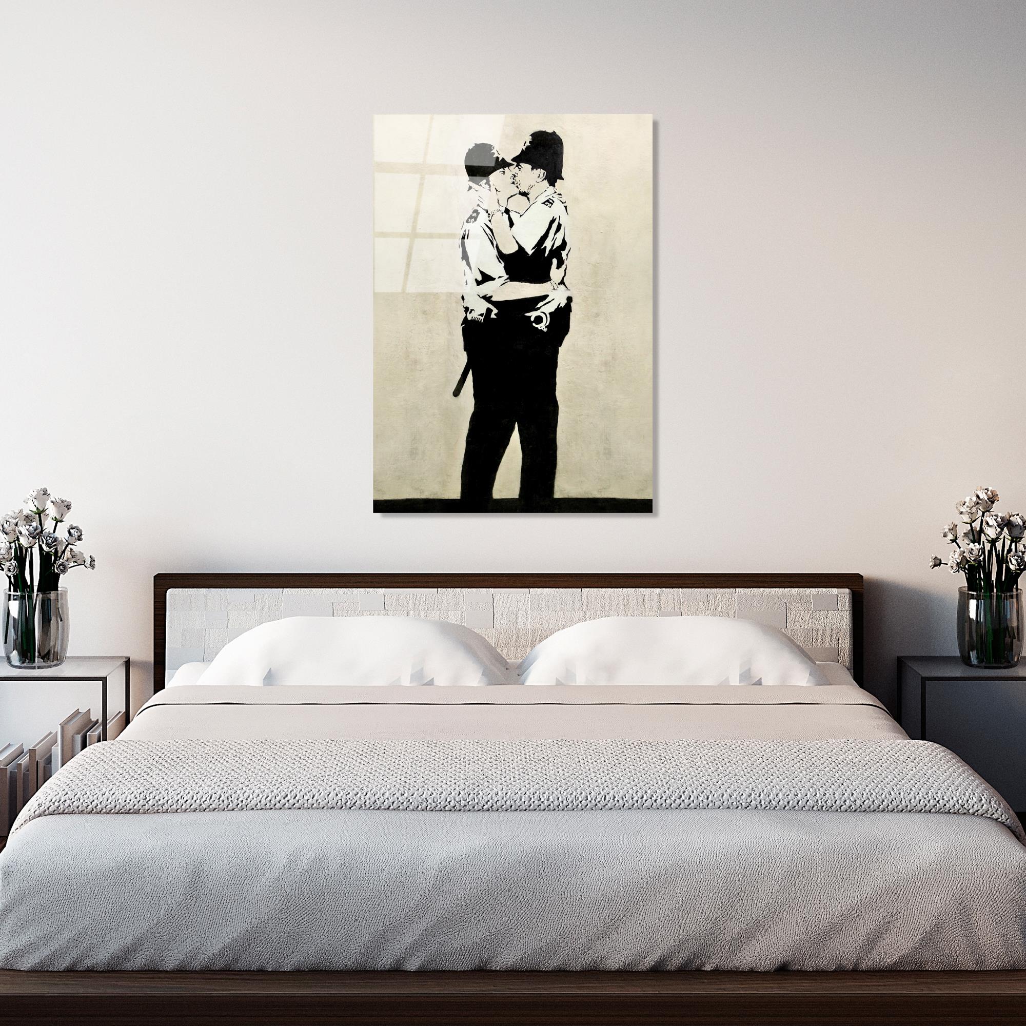 UV-063 Baskılı Cam Dikdörtgen Duvar Tablosu | ByLamp