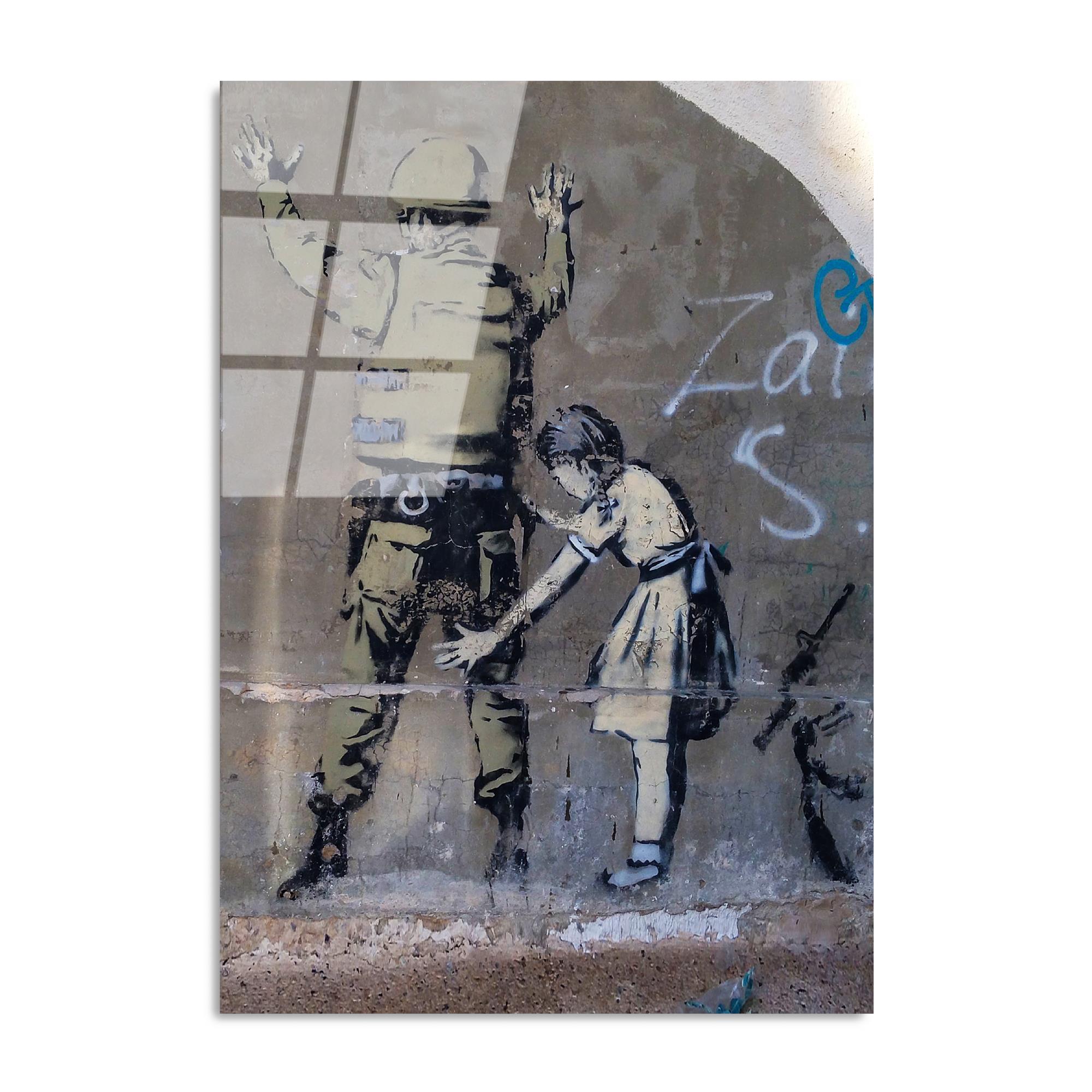 UV-067 Baskılı Cam Dikdörtgen Duvar Tablosu | ByLamp