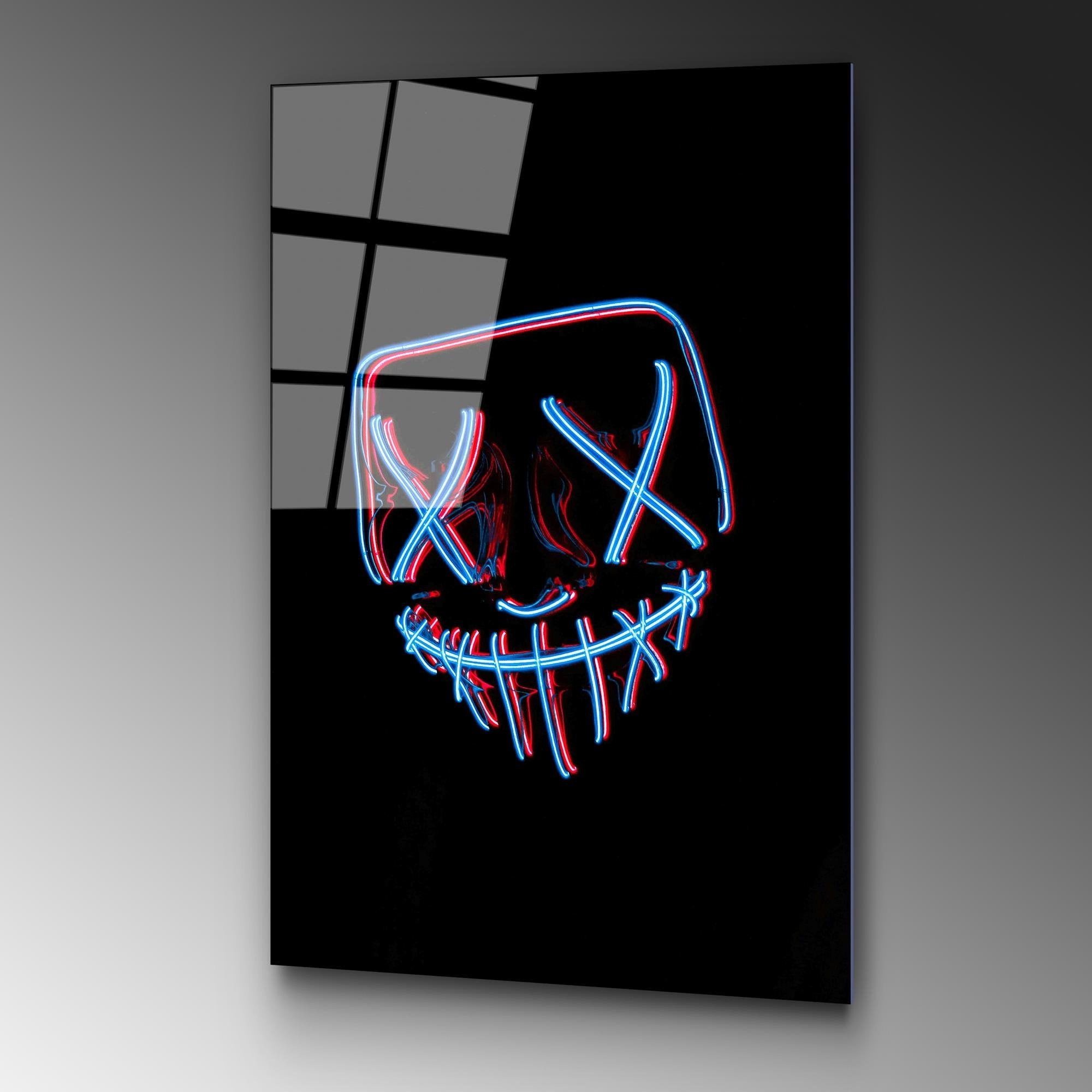 UV-068 Baskılı Cam Dikdörtgen Duvar Tablosu | ByLamp