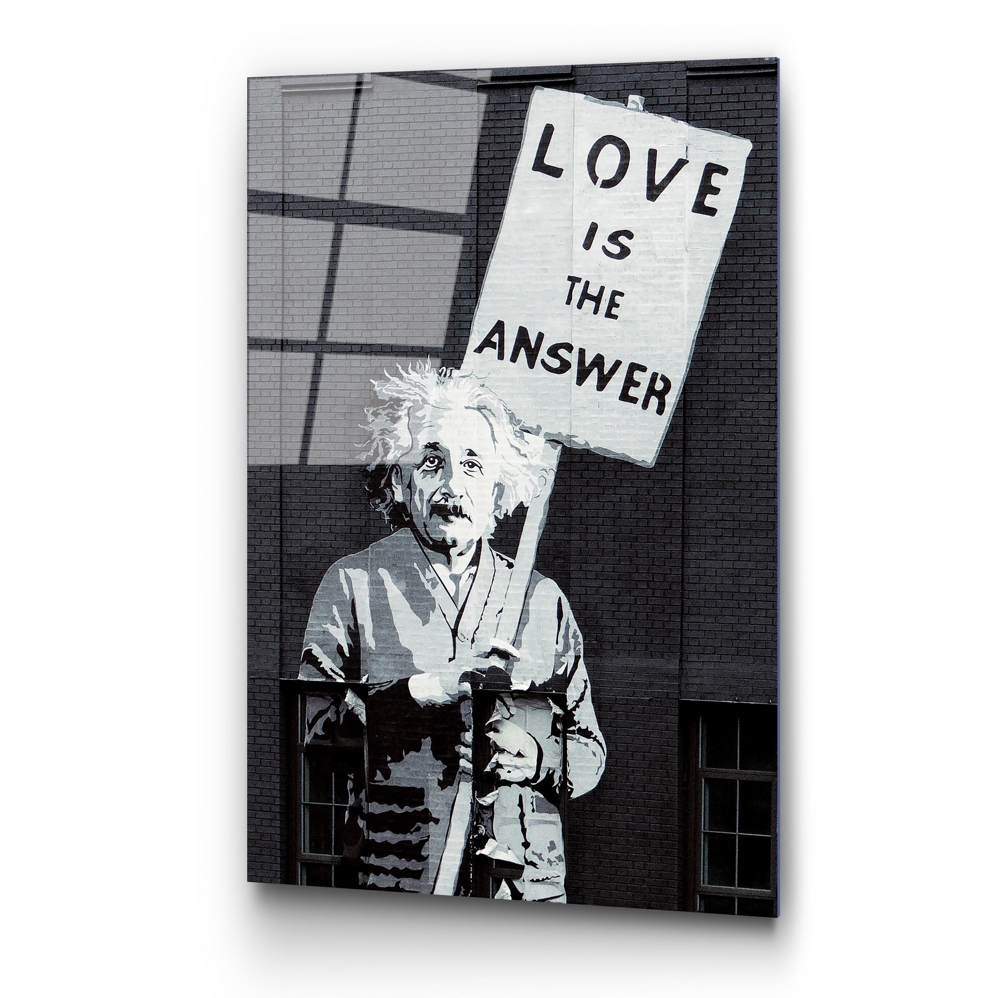 UV-071 Baskılı Cam Dikdörtgen Duvar Tablosu | ByLamp