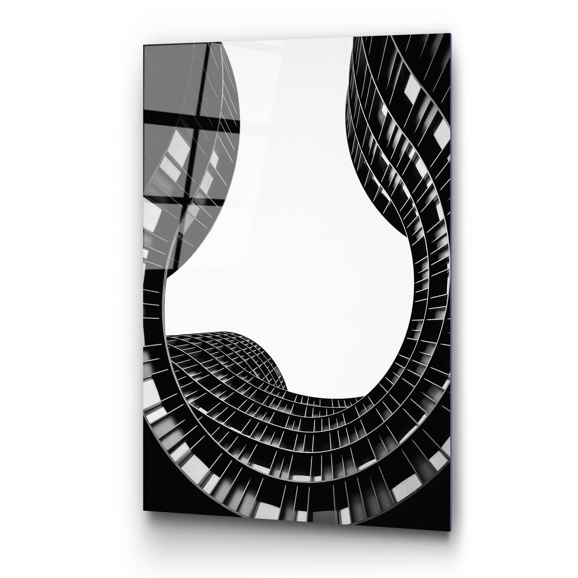 UV-072 Baskılı Cam Dikdörtgen Duvar Tablosu | ByLamp