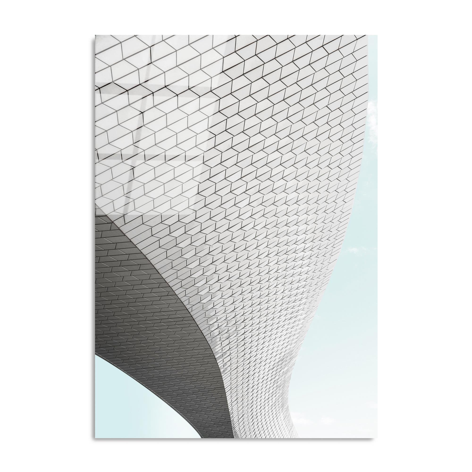 UV-073 Baskılı Cam Dikdörtgen Duvar Tablosu | ByLamp