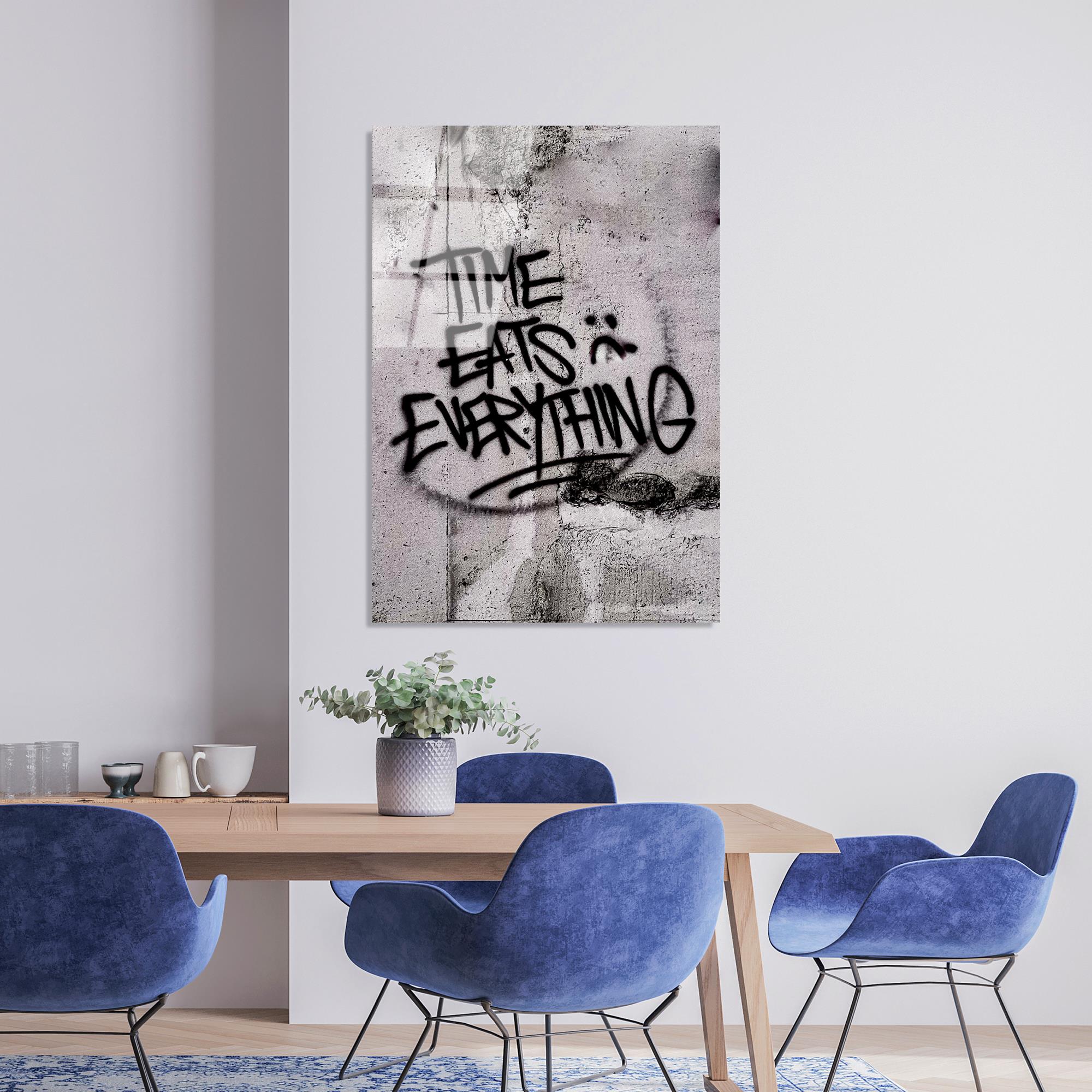 UV-074 Baskılı Cam Dikdörtgen Duvar Tablosu | ByLamp