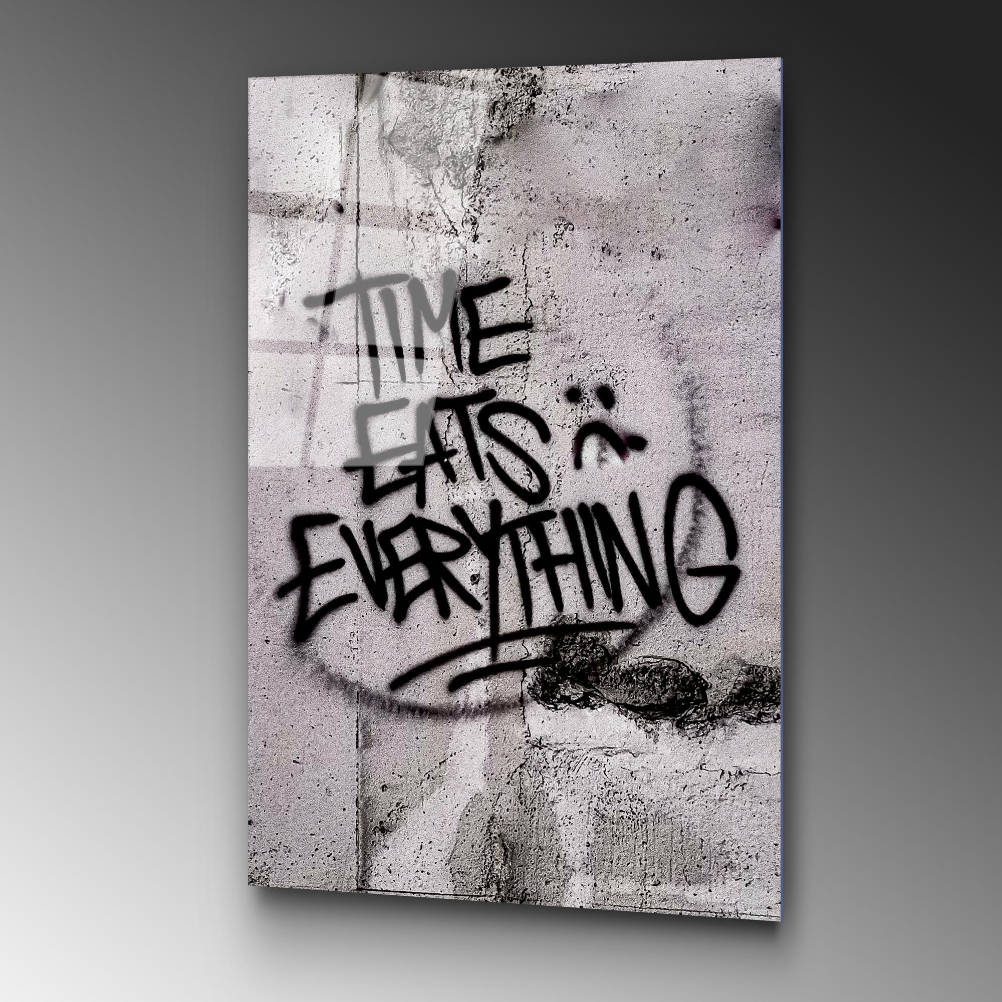 UV-074 Baskılı Cam Dikdörtgen Duvar Tablosu | ByLamp