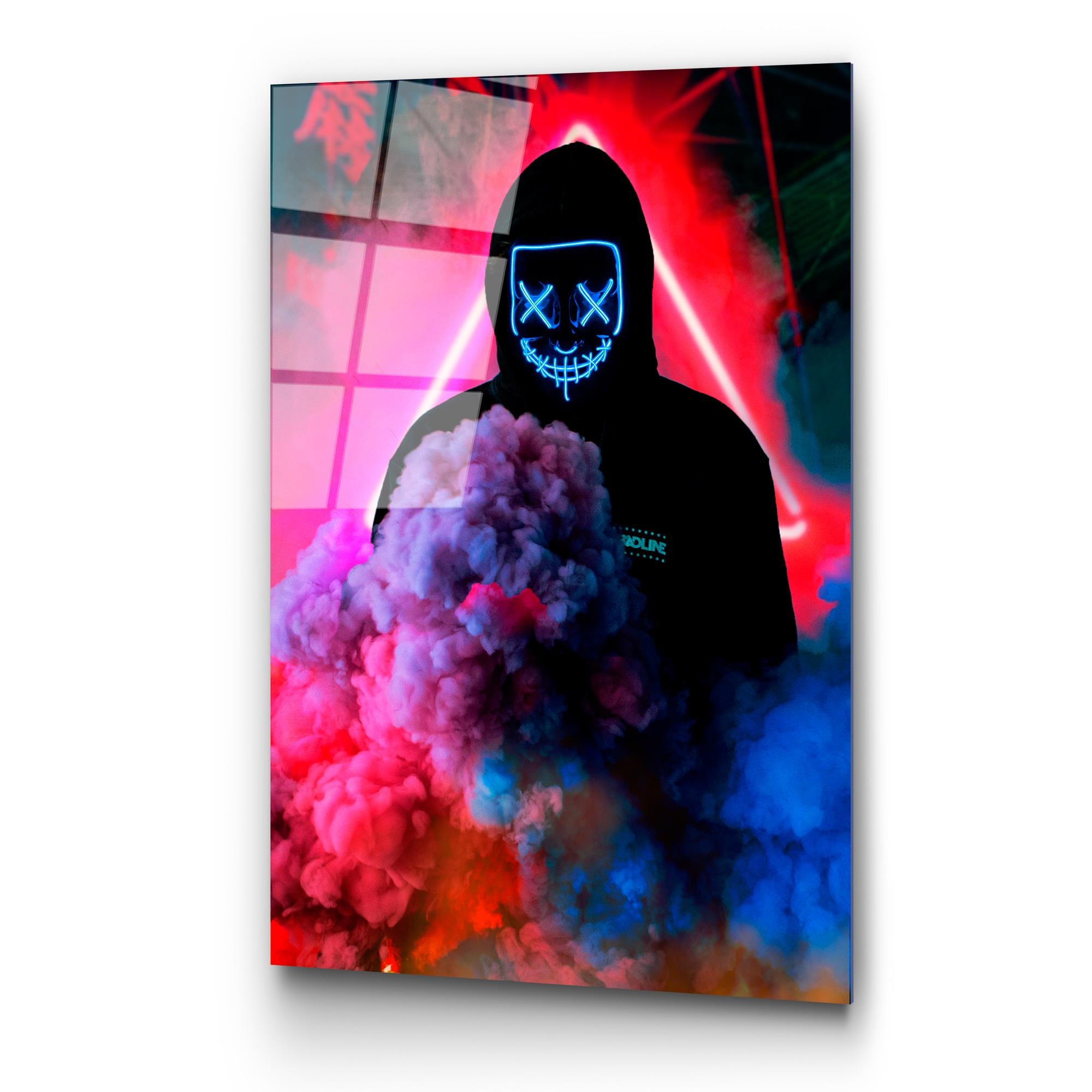 UV-080 Baskılı Cam Dikdörtgen Duvar Tablosu | ByLamp