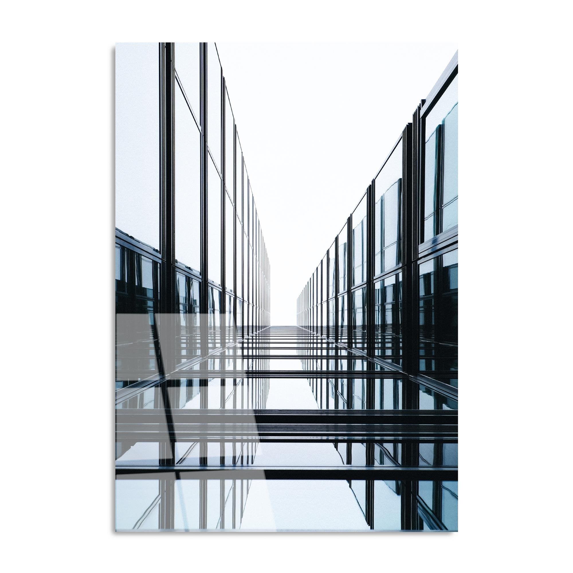 UV-081 Baskılı Cam Dikdörtgen Duvar Tablosu | ByLamp