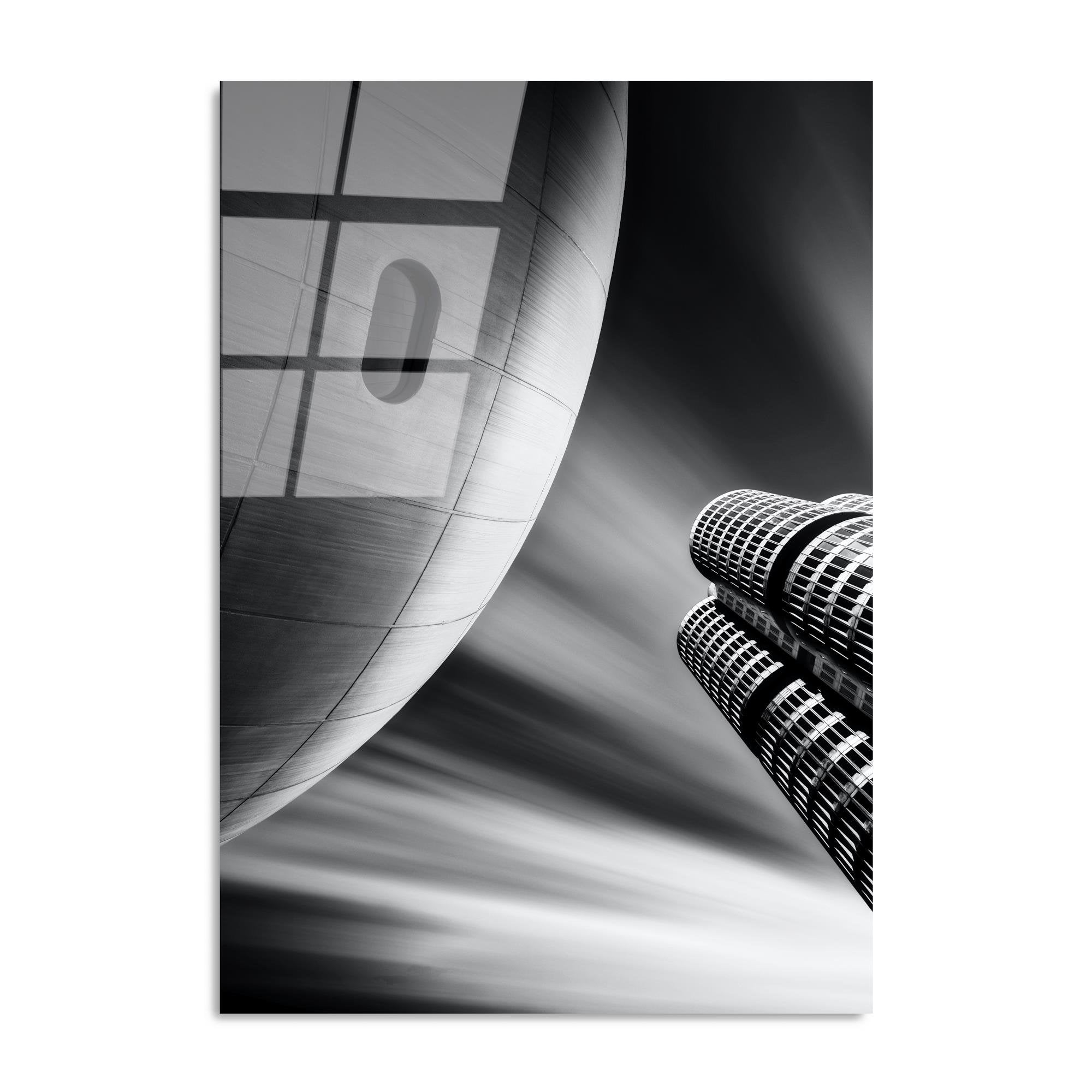 UV-083 Baskılı Cam Dikdörtgen Duvar Tablosu | ByLamp