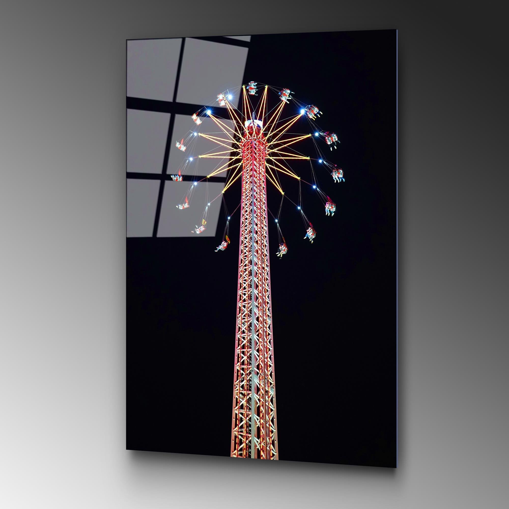 UV-084 Baskılı Cam Dikdörtgen Duvar Tablosu | ByLamp