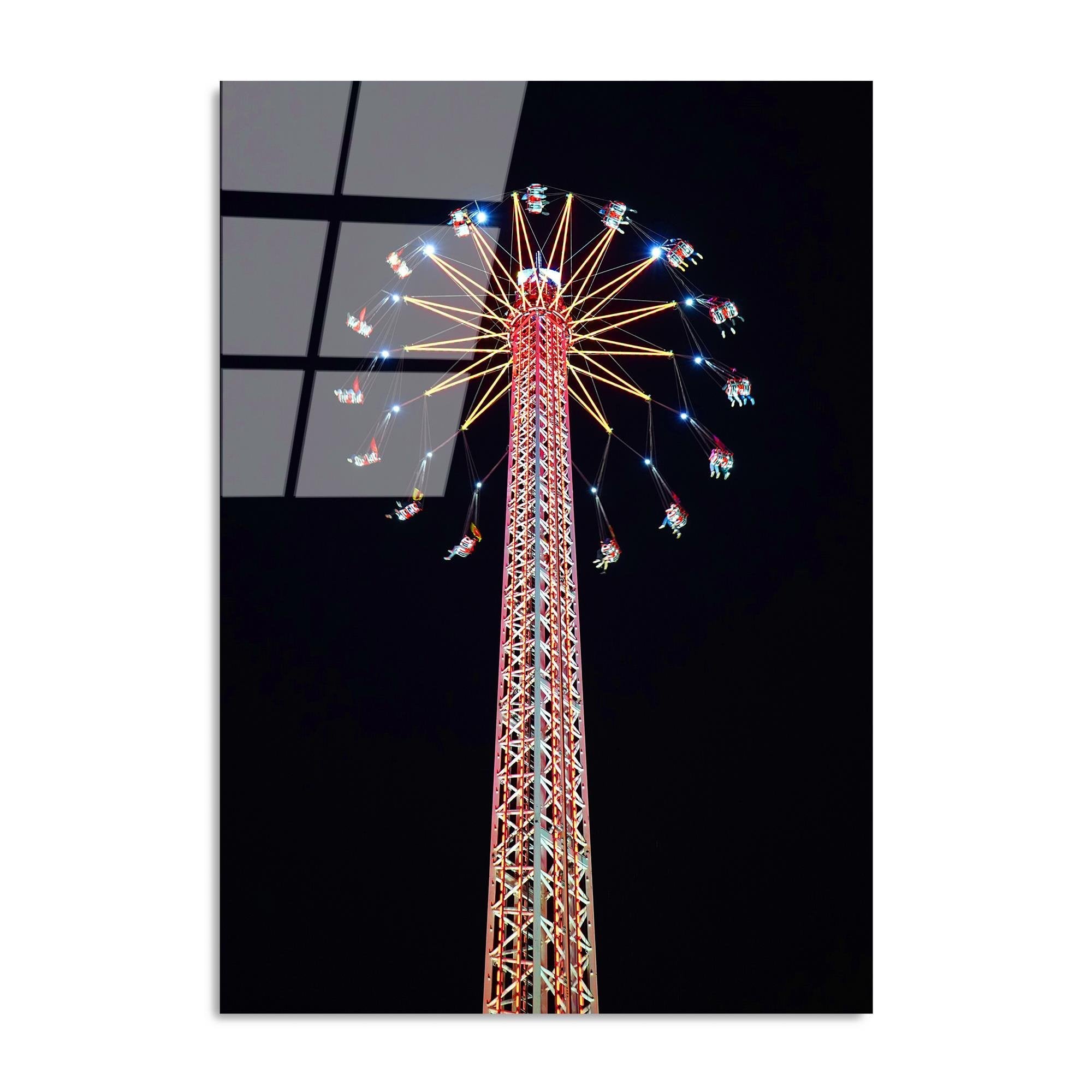 UV-084 Baskılı Cam Dikdörtgen Duvar Tablosu | ByLamp