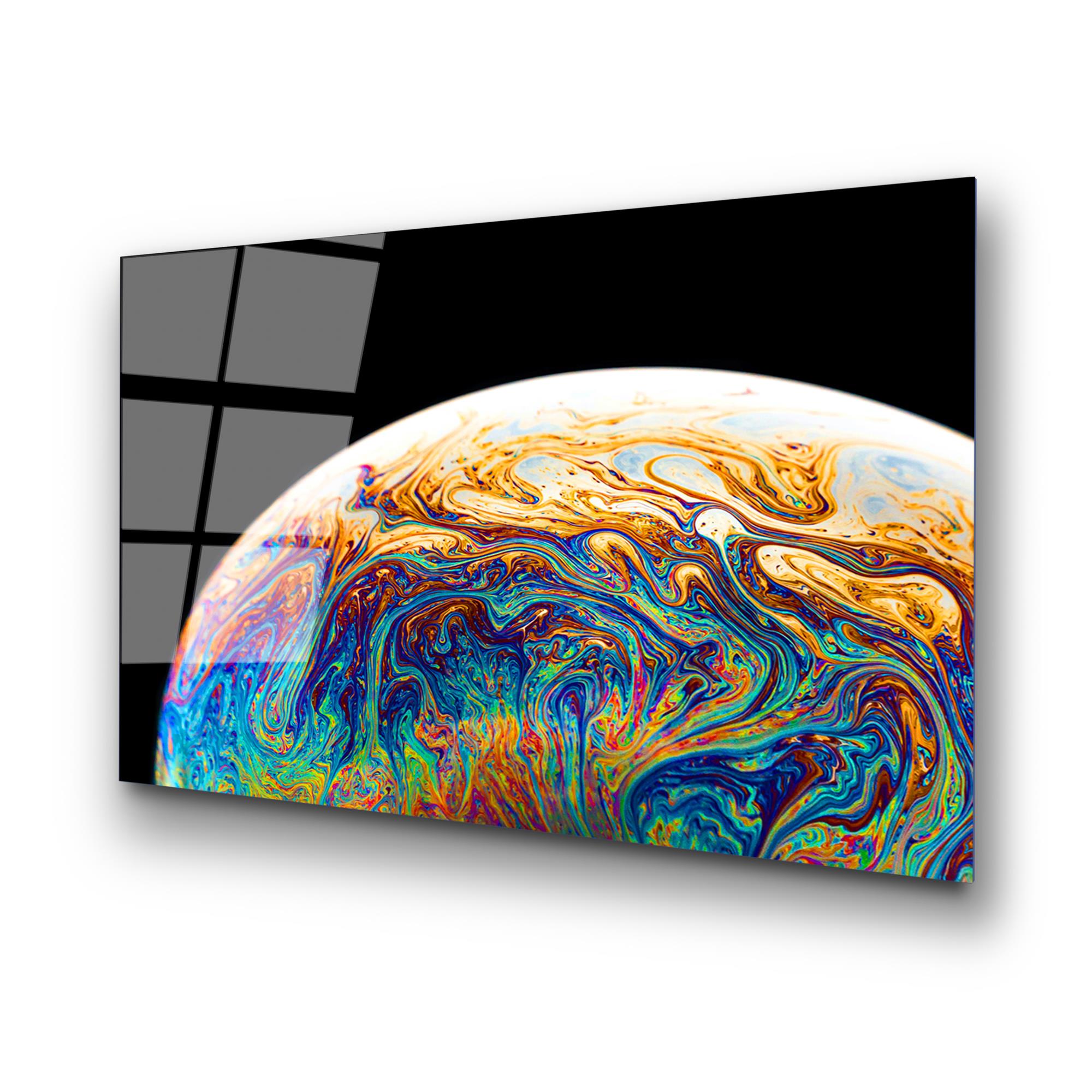 UV-090 Baskılı Cam Dikdörtgen Duvar Tablosu | ByLamp