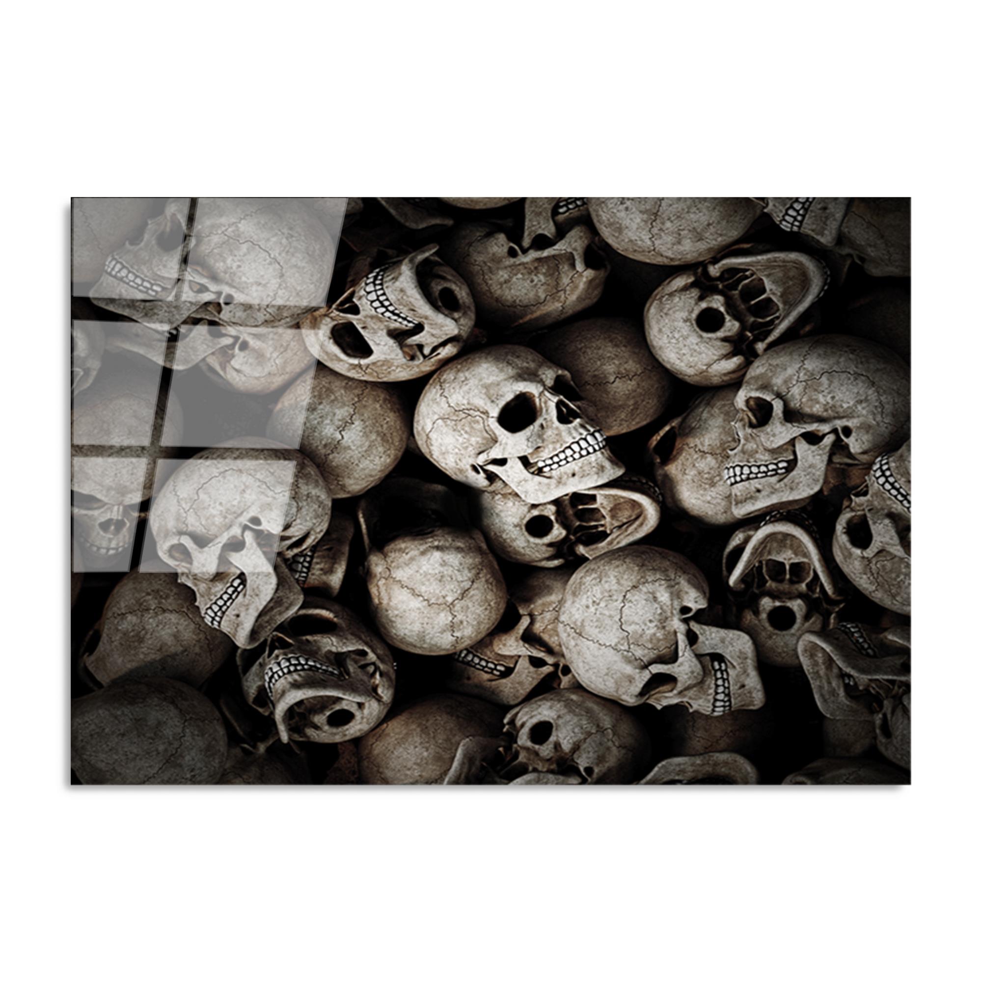 UV-094 Baskılı Cam Dikdörtgen Duvar Tablosu | ByLamp