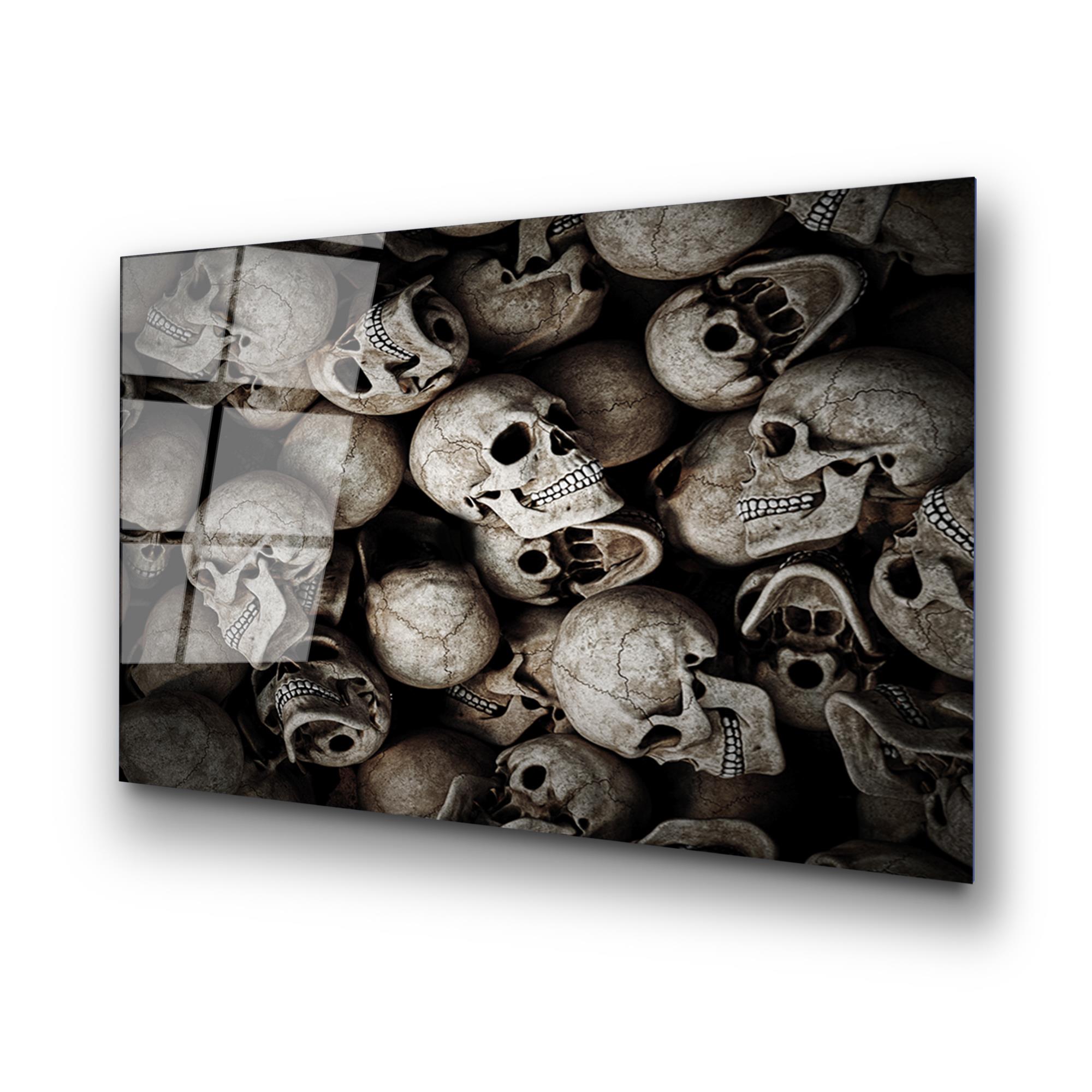 UV-094 Baskılı Cam Dikdörtgen Duvar Tablosu | ByLamp