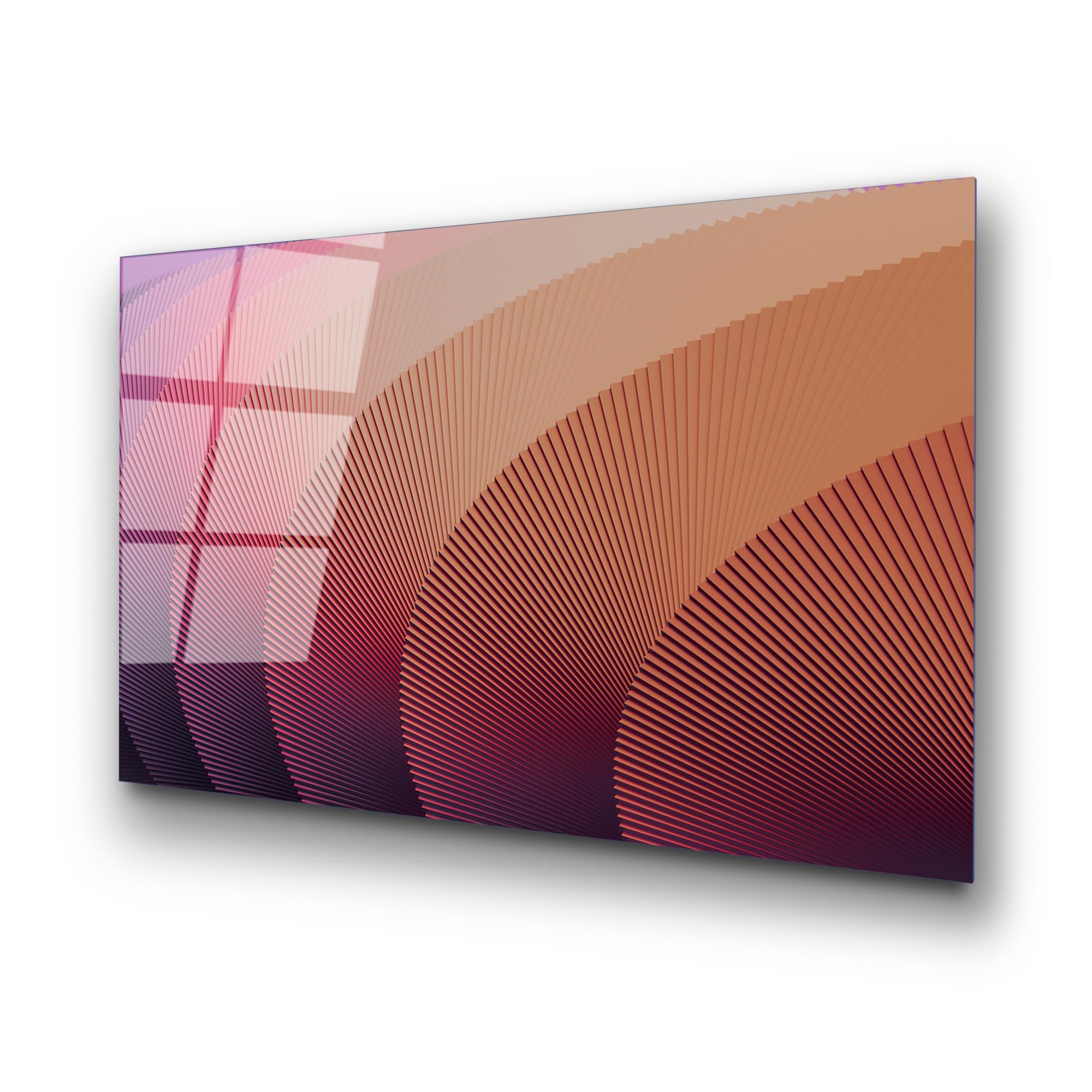 UV-095 Baskılı Cam Dikdörtgen Duvar Tablosu | ByLamp