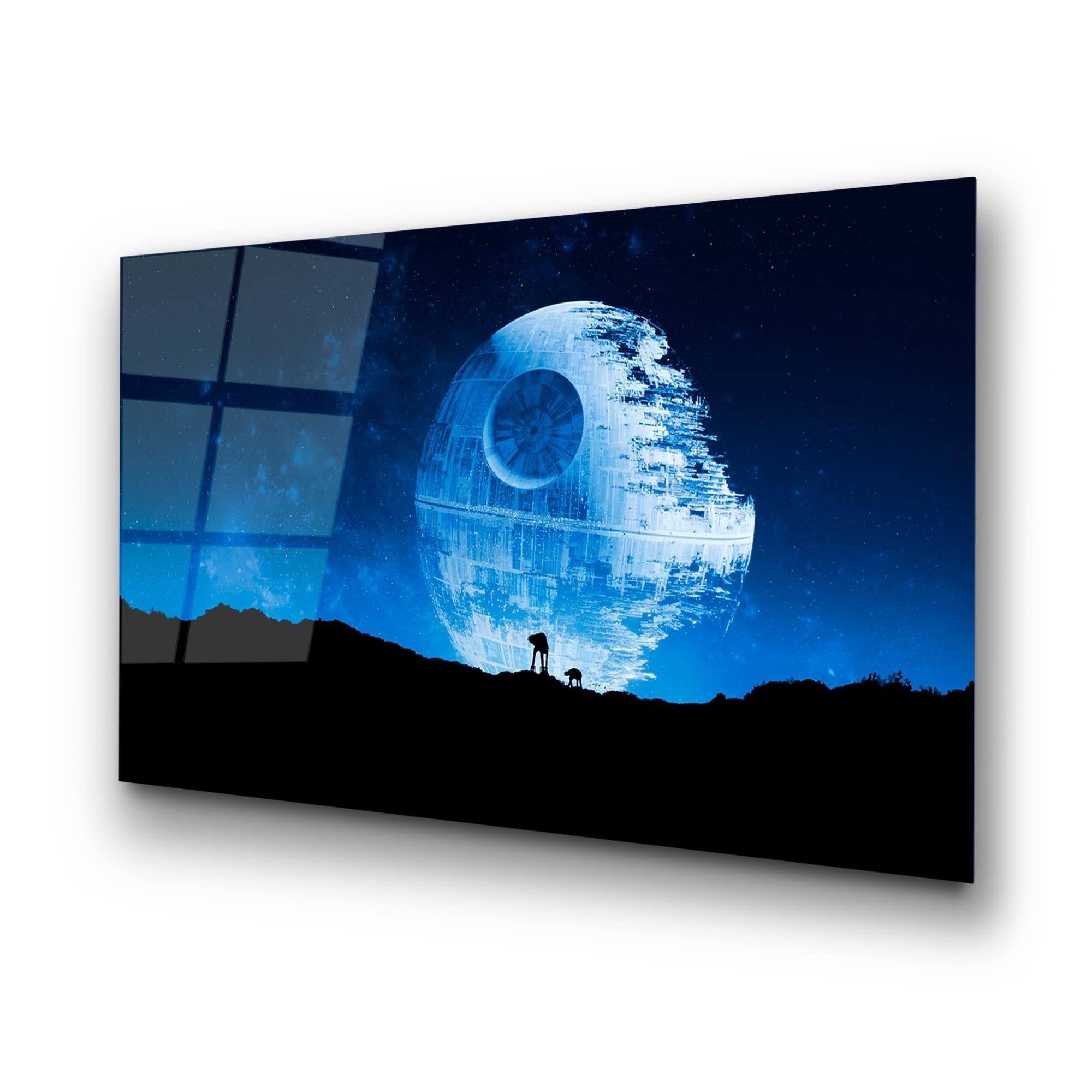 UV-098 Baskılı Cam Dikdörtgen Duvar Tablosu | ByLamp