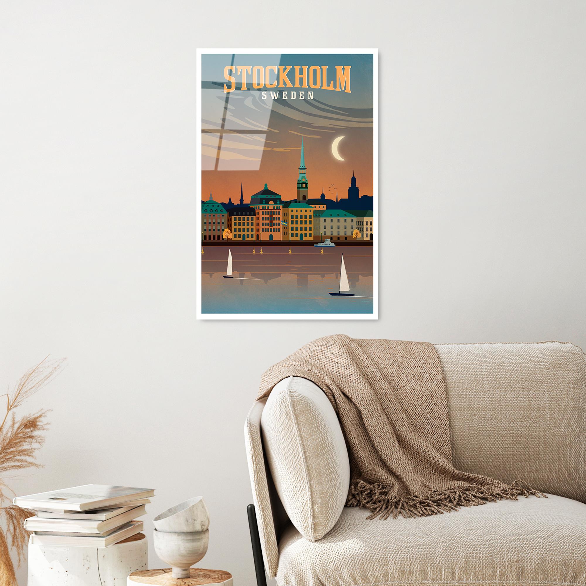 UV-1003 Baskılı Cam Dikdörtgen Duvar Tablosu | ByLamp