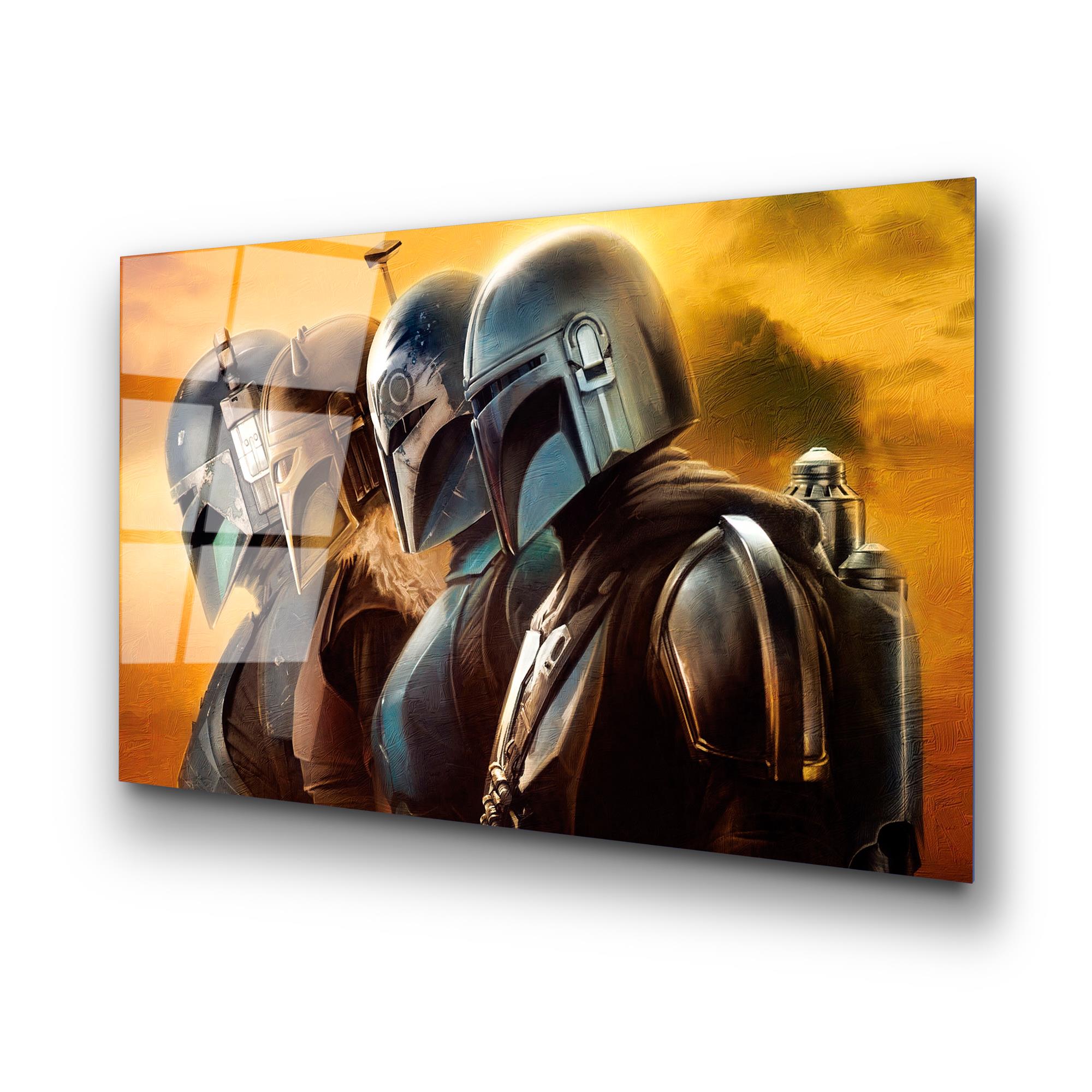 UV-100 Baskılı Cam Dikdörtgen Duvar Tablosu | ByLamp