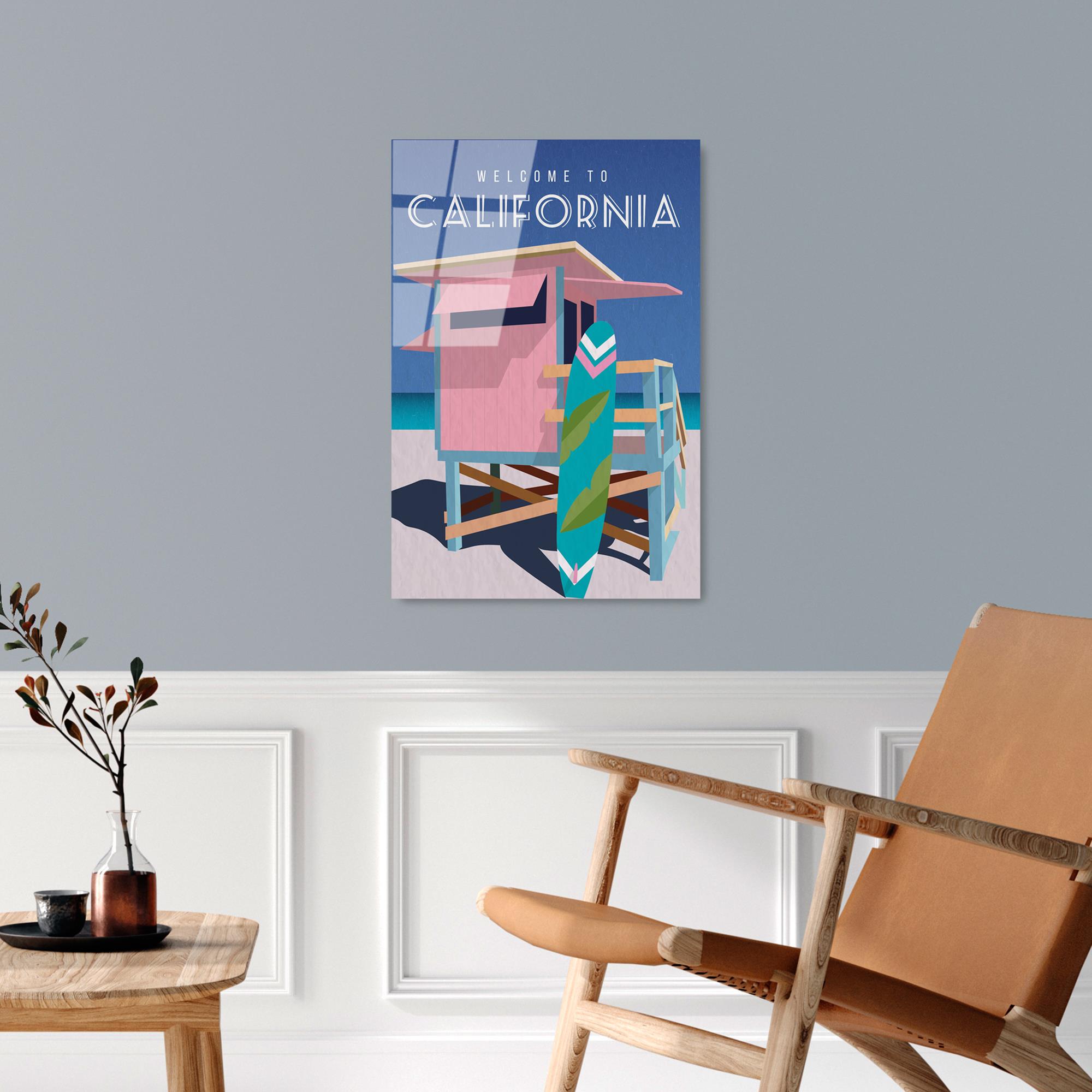 UV-1013 Baskılı Cam Dikdörtgen Duvar Tablosu | ByLamp