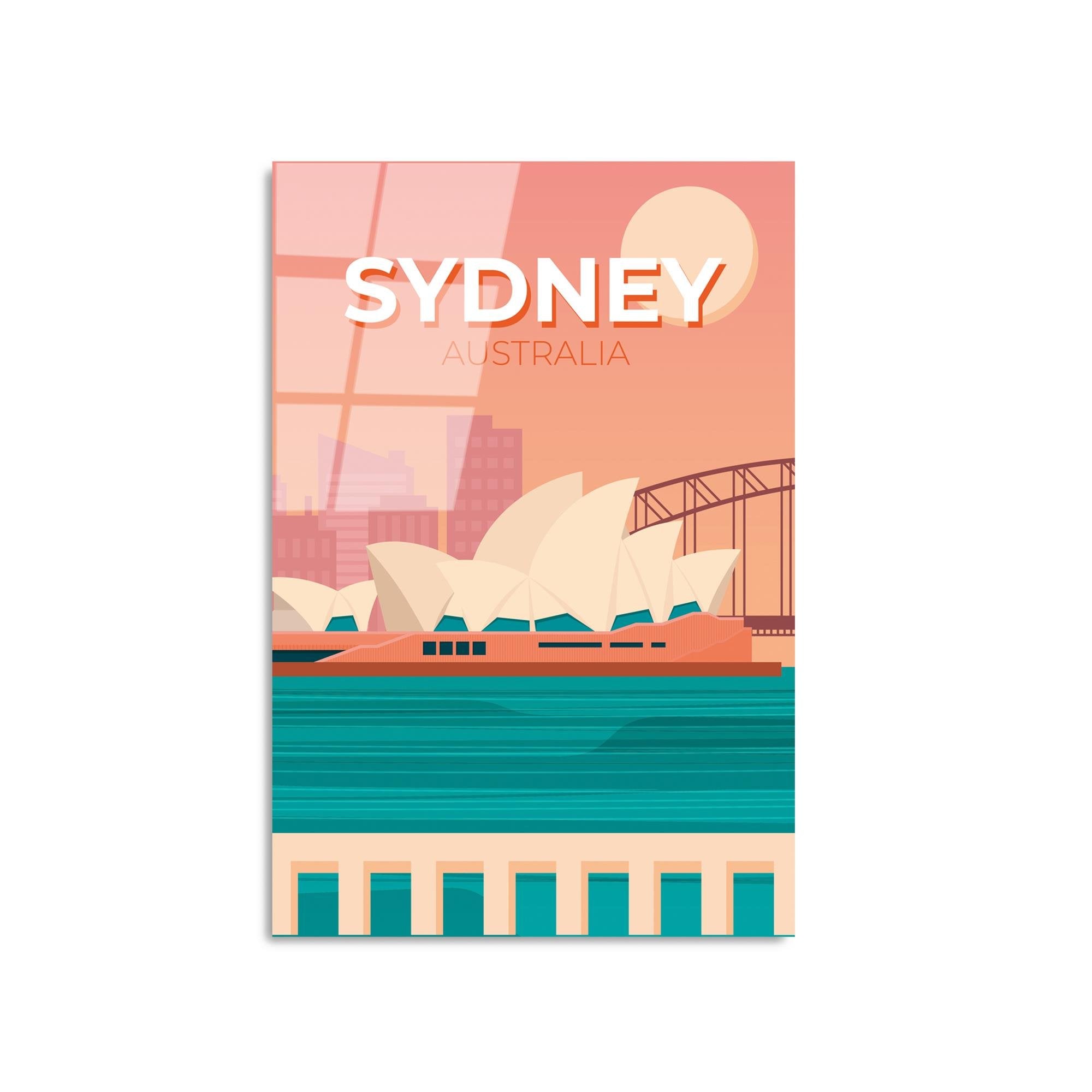 UV-1021 Baskılı Cam Dikdörtgen Duvar Tablosu | ByLamp