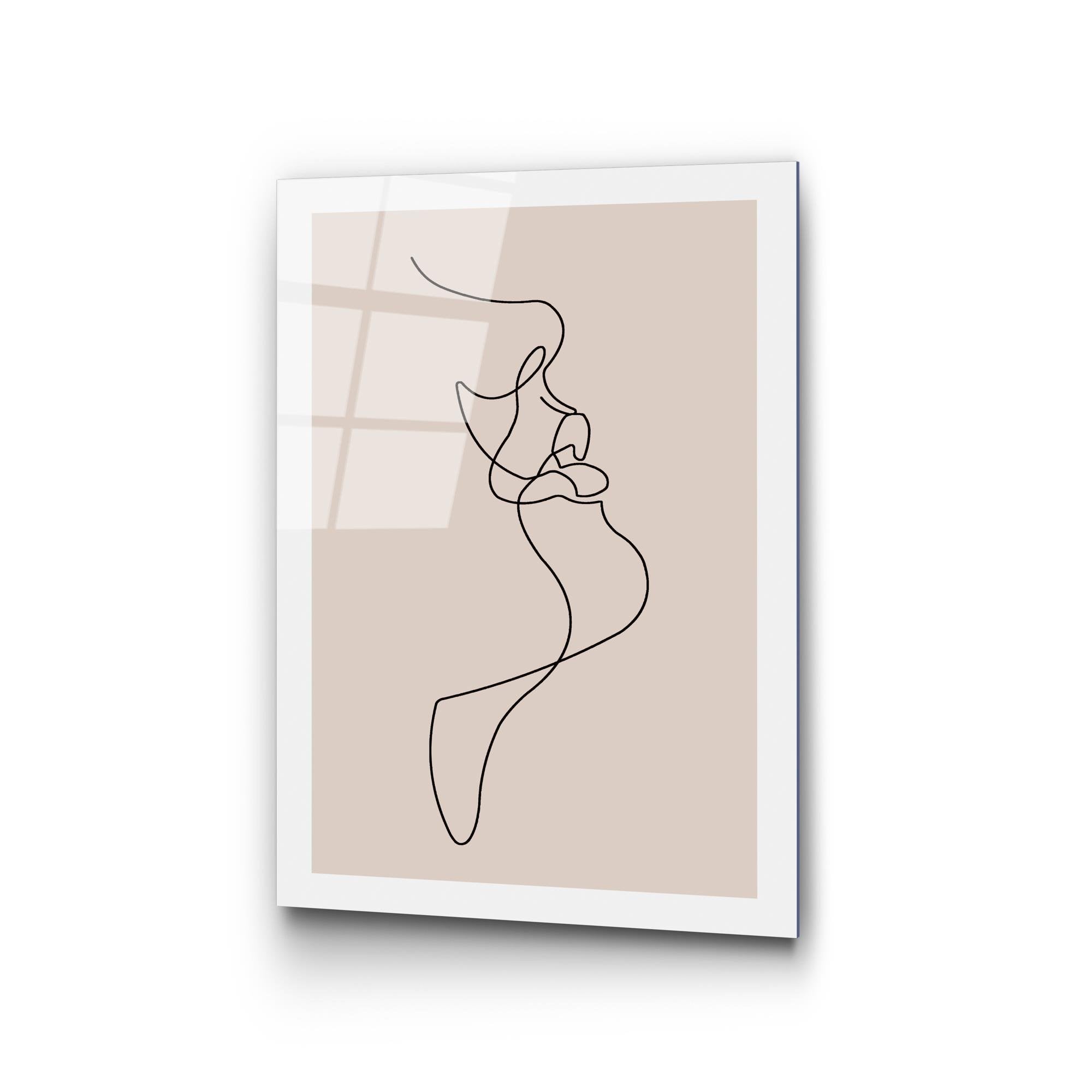 UV-1035 Baskılı Cam Dikdörtgen Duvar Tablosu | ByLamp