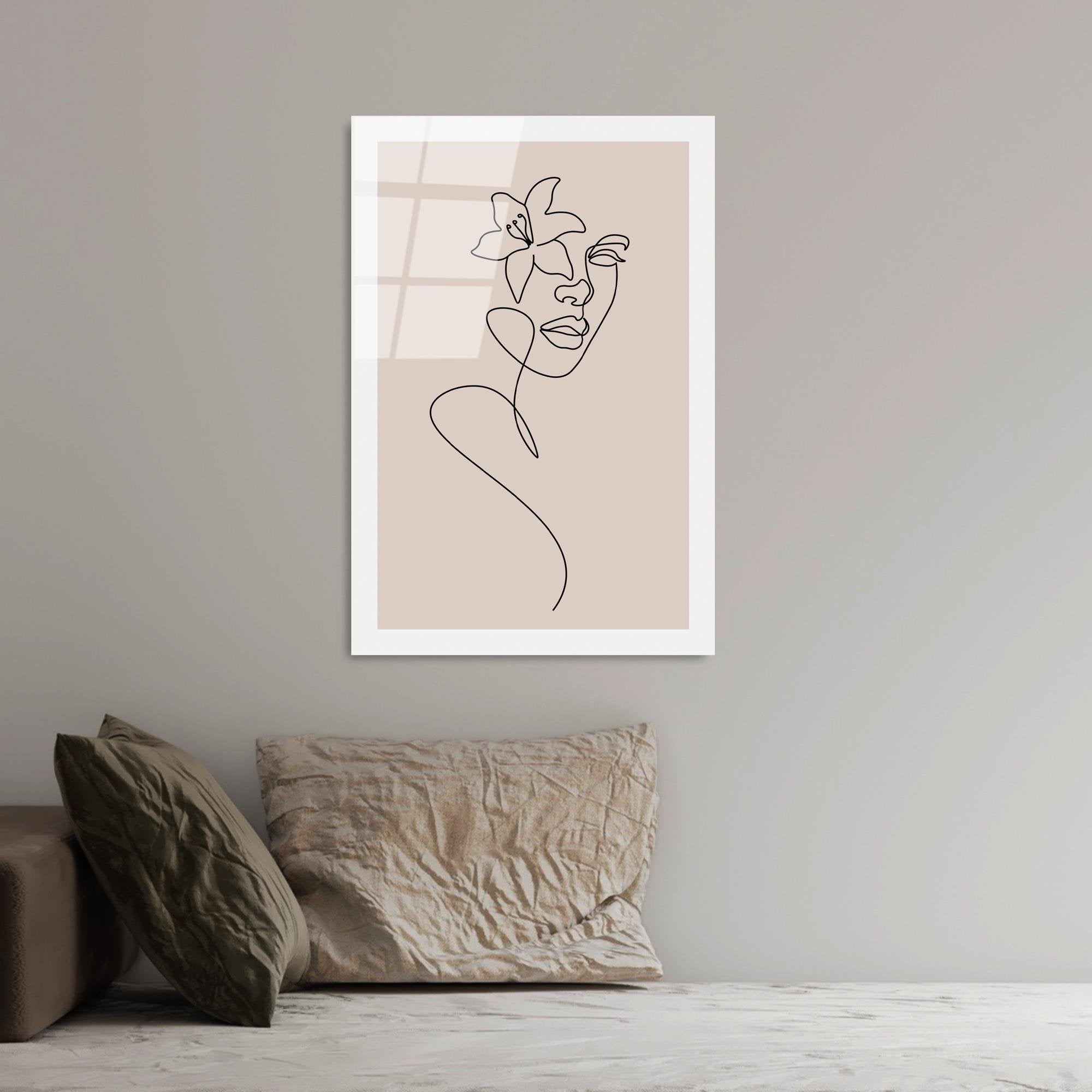 UV-1036 Baskılı Cam Dikdörtgen Duvar Tablosu | ByLamp