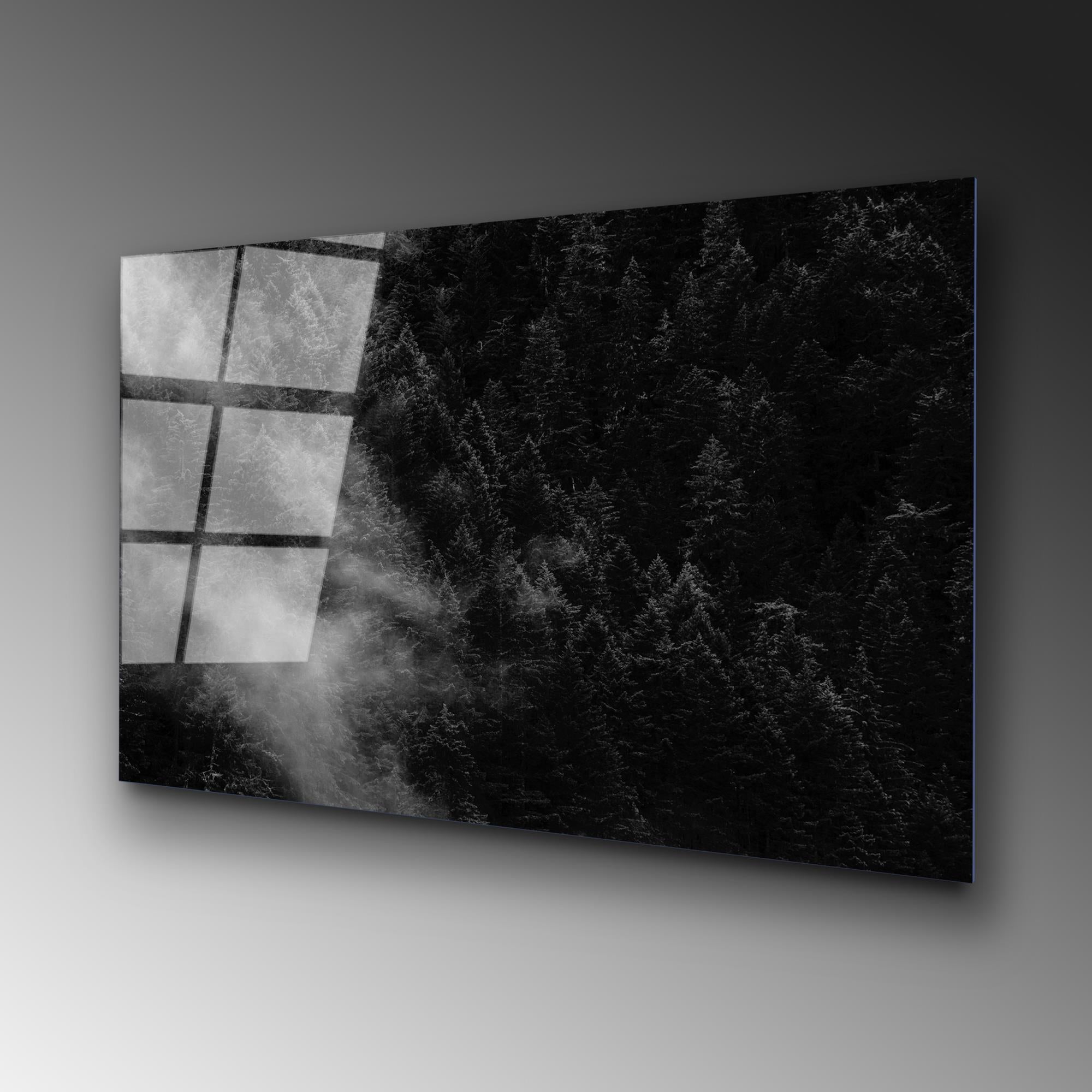 UV-103 Baskılı Cam Dikdörtgen Duvar Tablosu | ByLamp