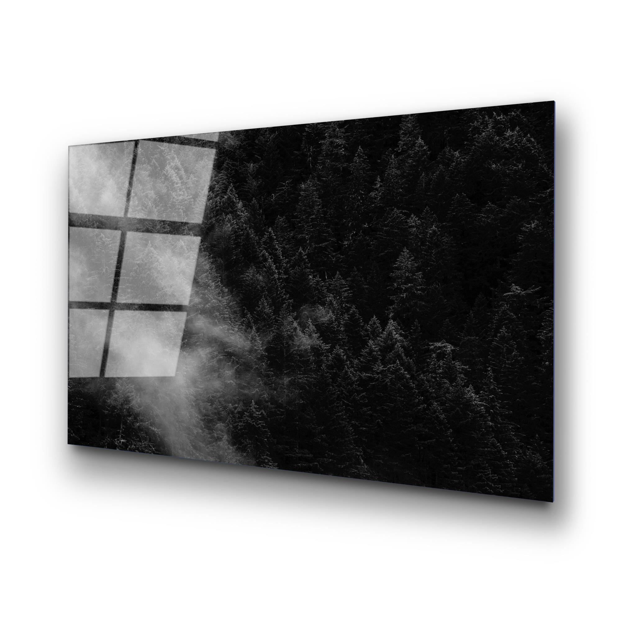 UV-103 Baskılı Cam Dikdörtgen Duvar Tablosu | ByLamp