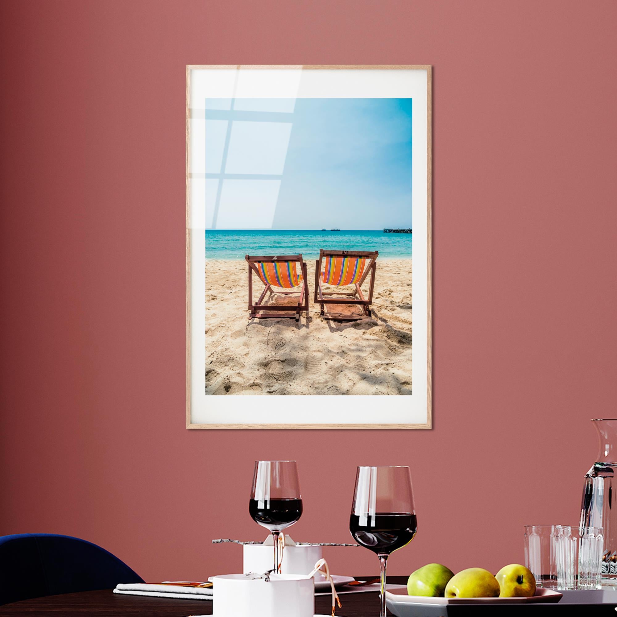 UV-1048 Baskılı Cam Dikdörtgen Duvar Tablosu | ByLamp