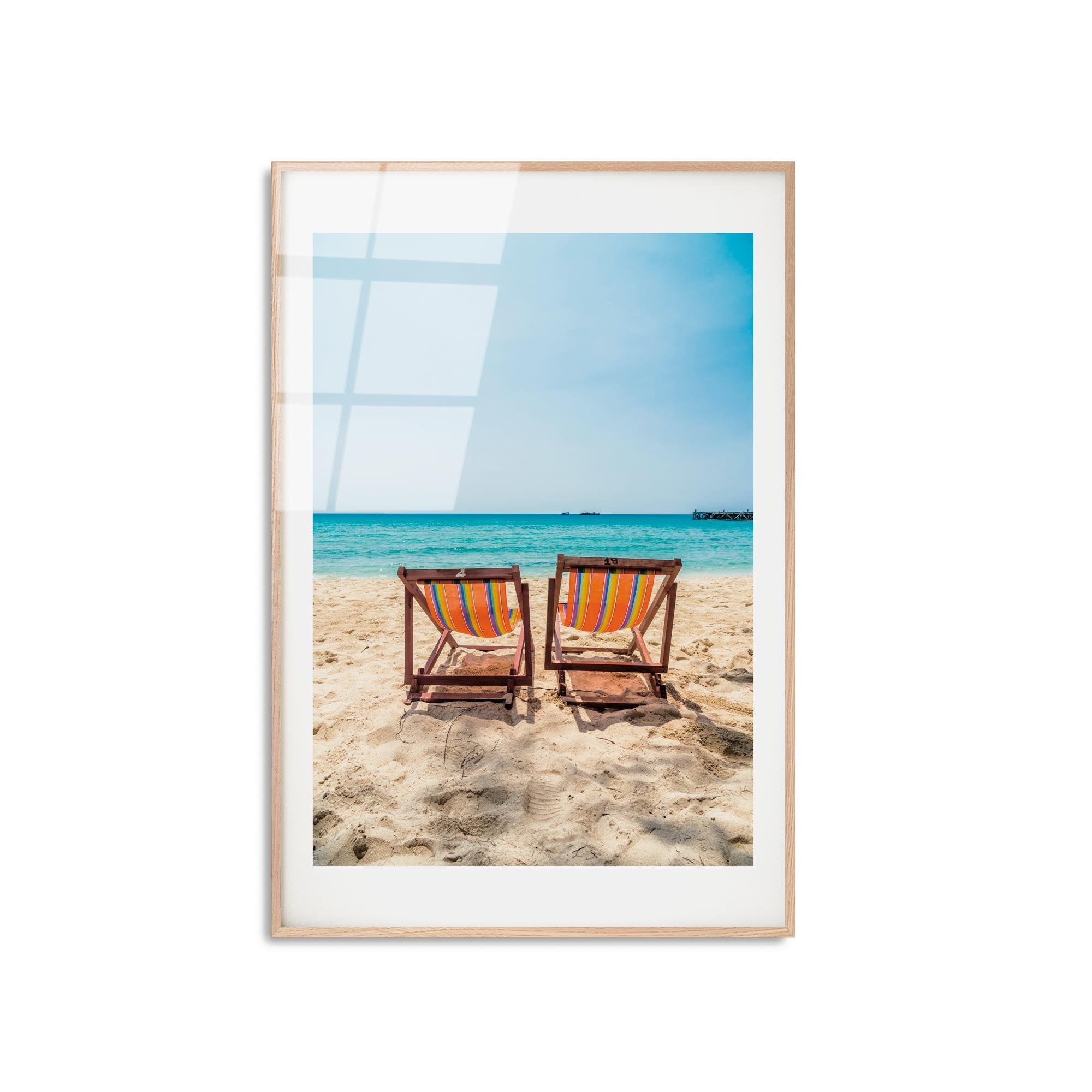 UV-1048 Baskılı Cam Dikdörtgen Duvar Tablosu | ByLamp