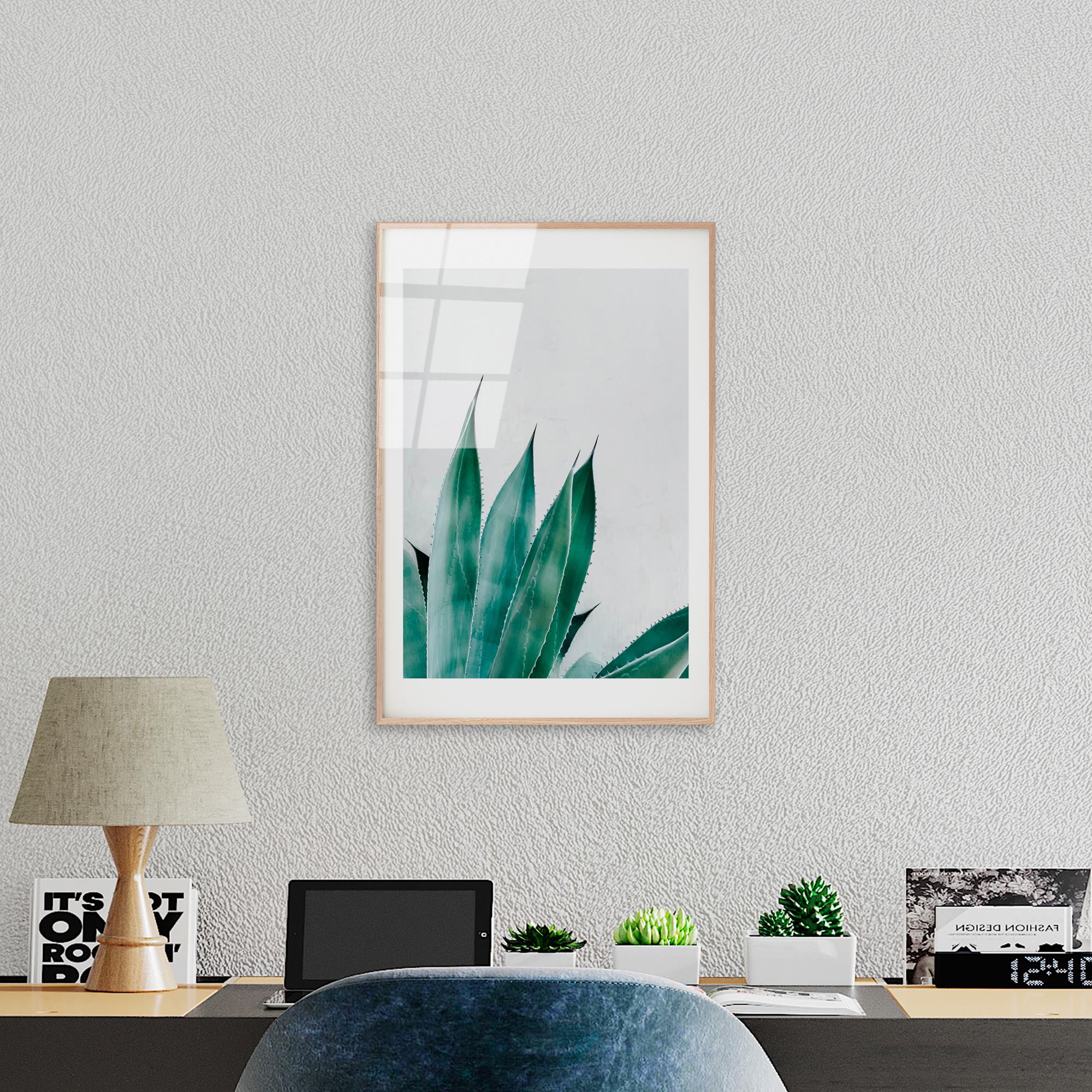 UV-1051 Baskılı Cam Dikdörtgen Duvar Tablosu | ByLamp