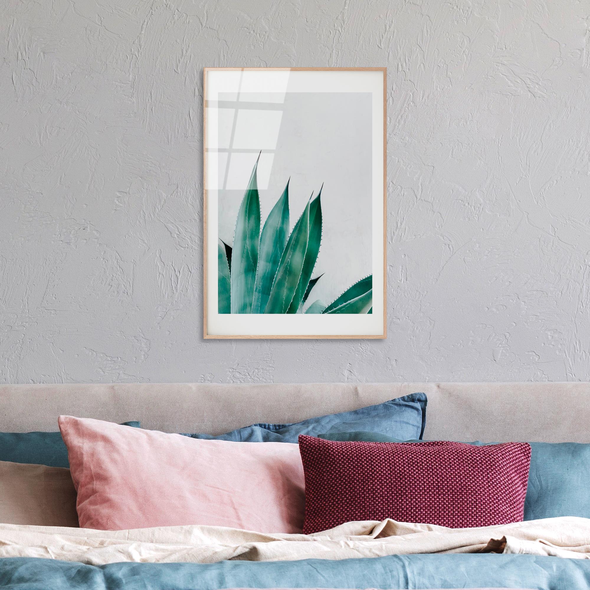 UV-1051 Baskılı Cam Dikdörtgen Duvar Tablosu | ByLamp