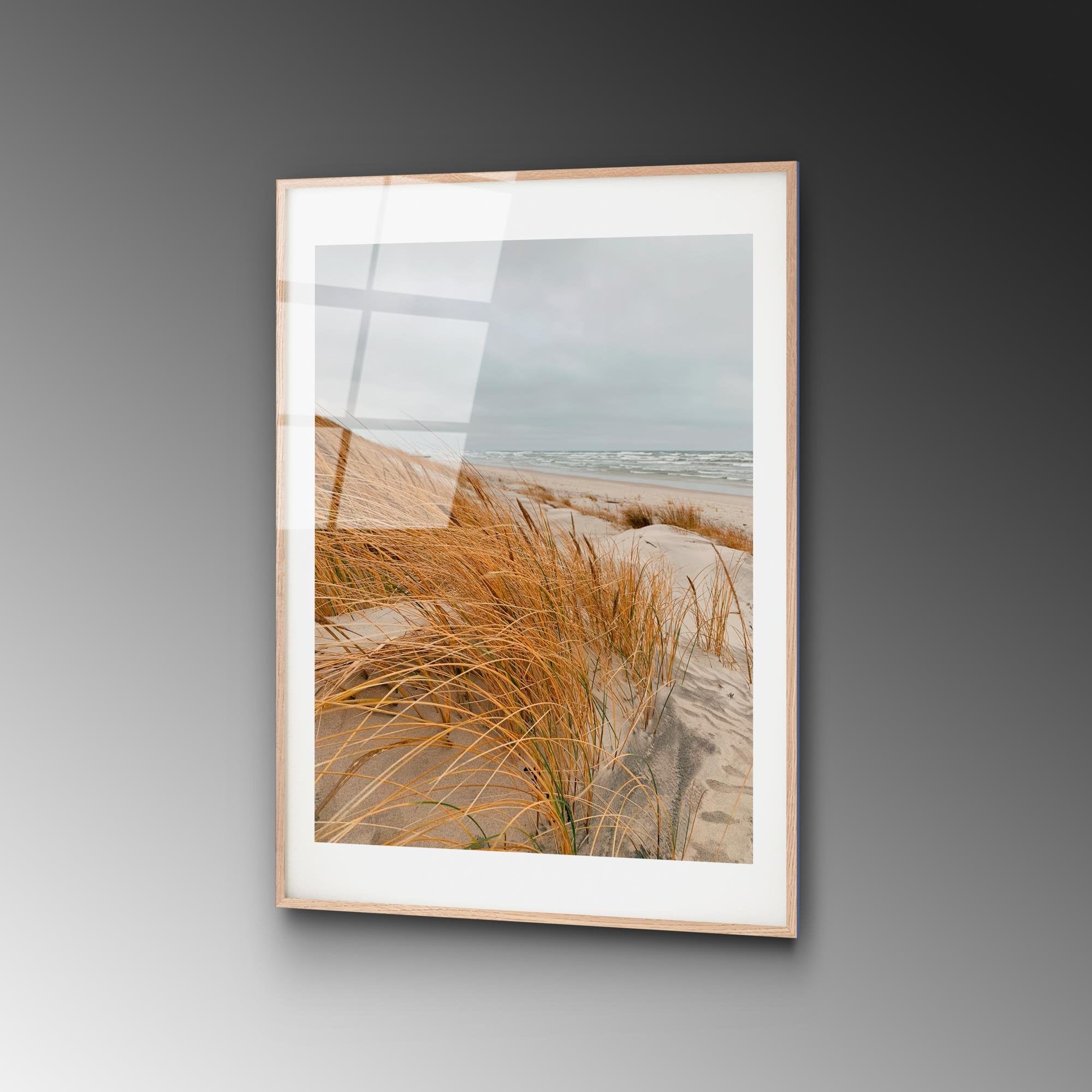 UV-1052 Baskılı Cam Dikdörtgen Duvar Tablosu | ByLamp