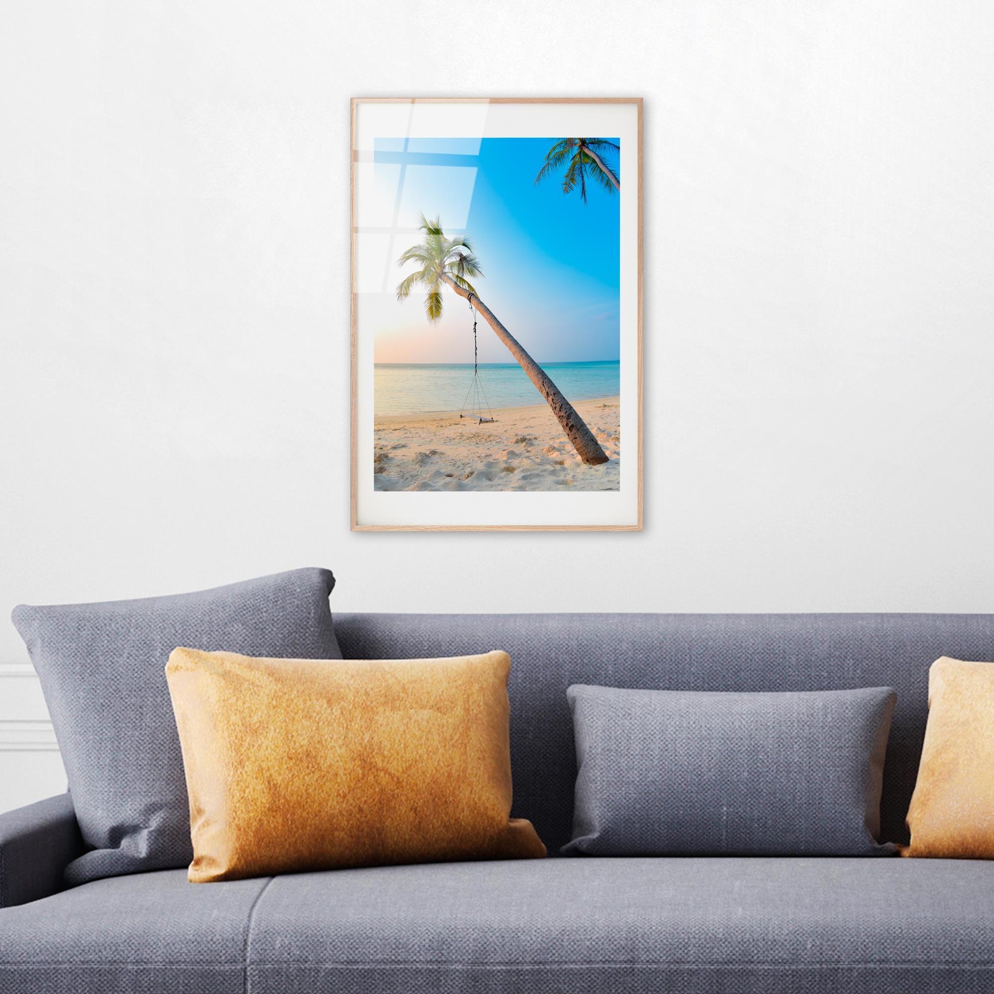 UV-1053 Baskılı Cam Dikdörtgen Duvar Tablosu | ByLamp