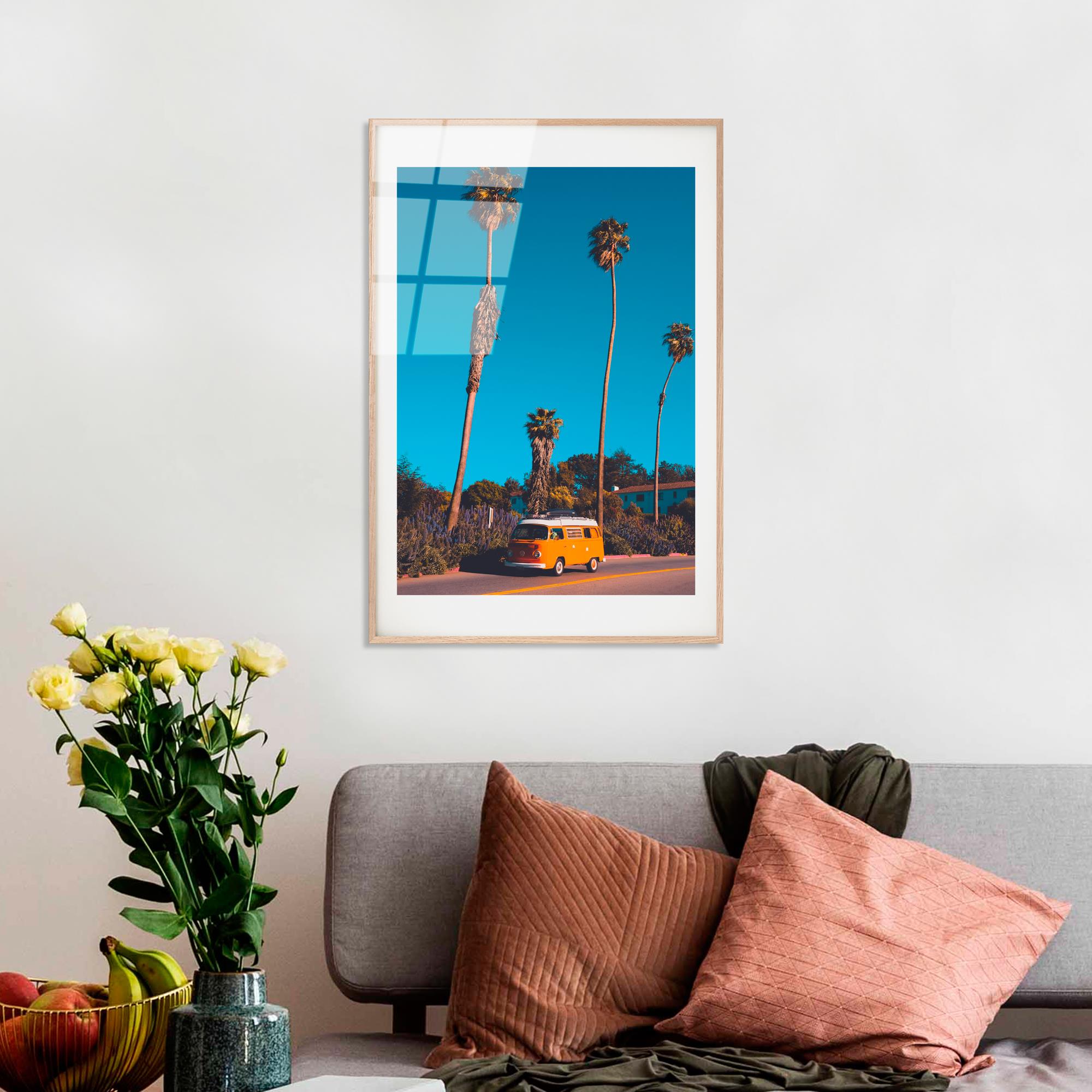 UV-1054 Baskılı Cam Dikdörtgen Duvar Tablosu | ByLamp