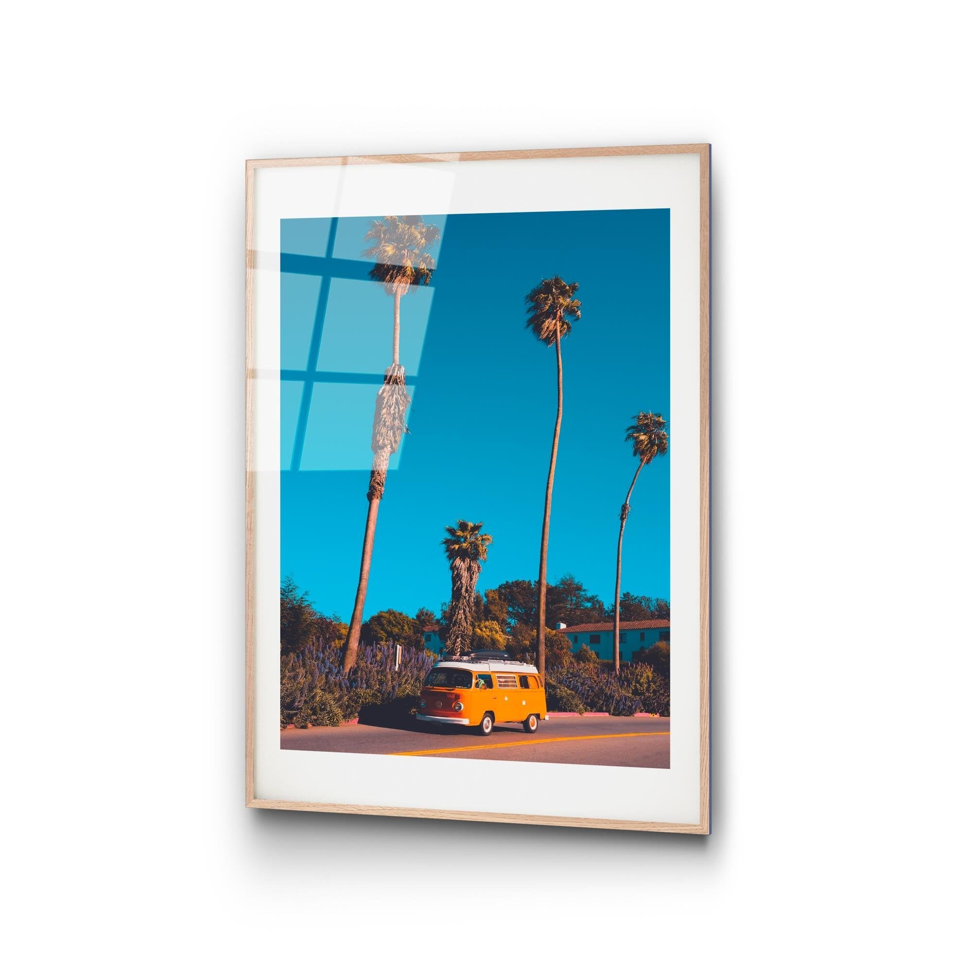 UV-1054 Baskılı Cam Dikdörtgen Duvar Tablosu | ByLamp