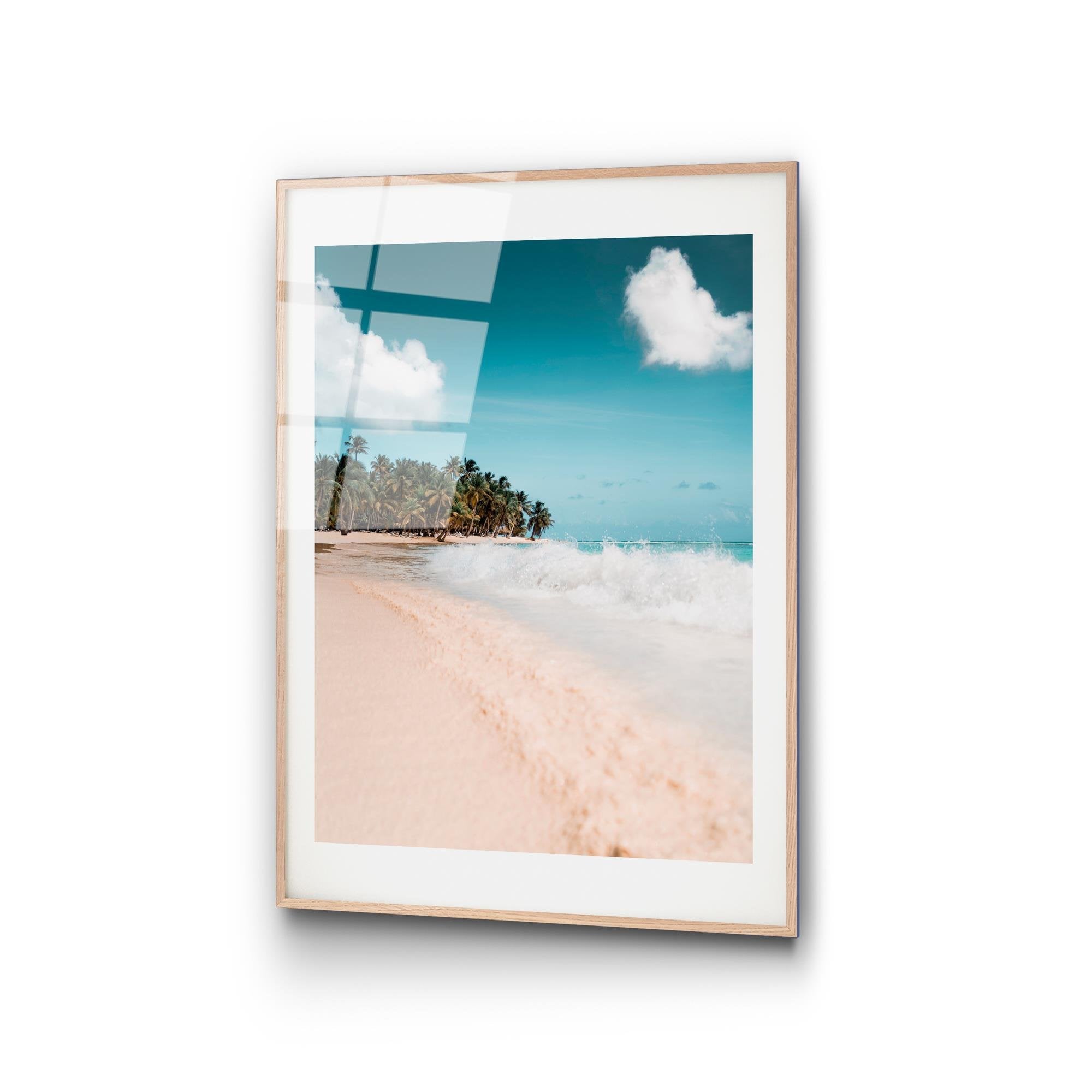 UV-1056 Baskılı Cam Dikdörtgen Duvar Tablosu | ByLamp