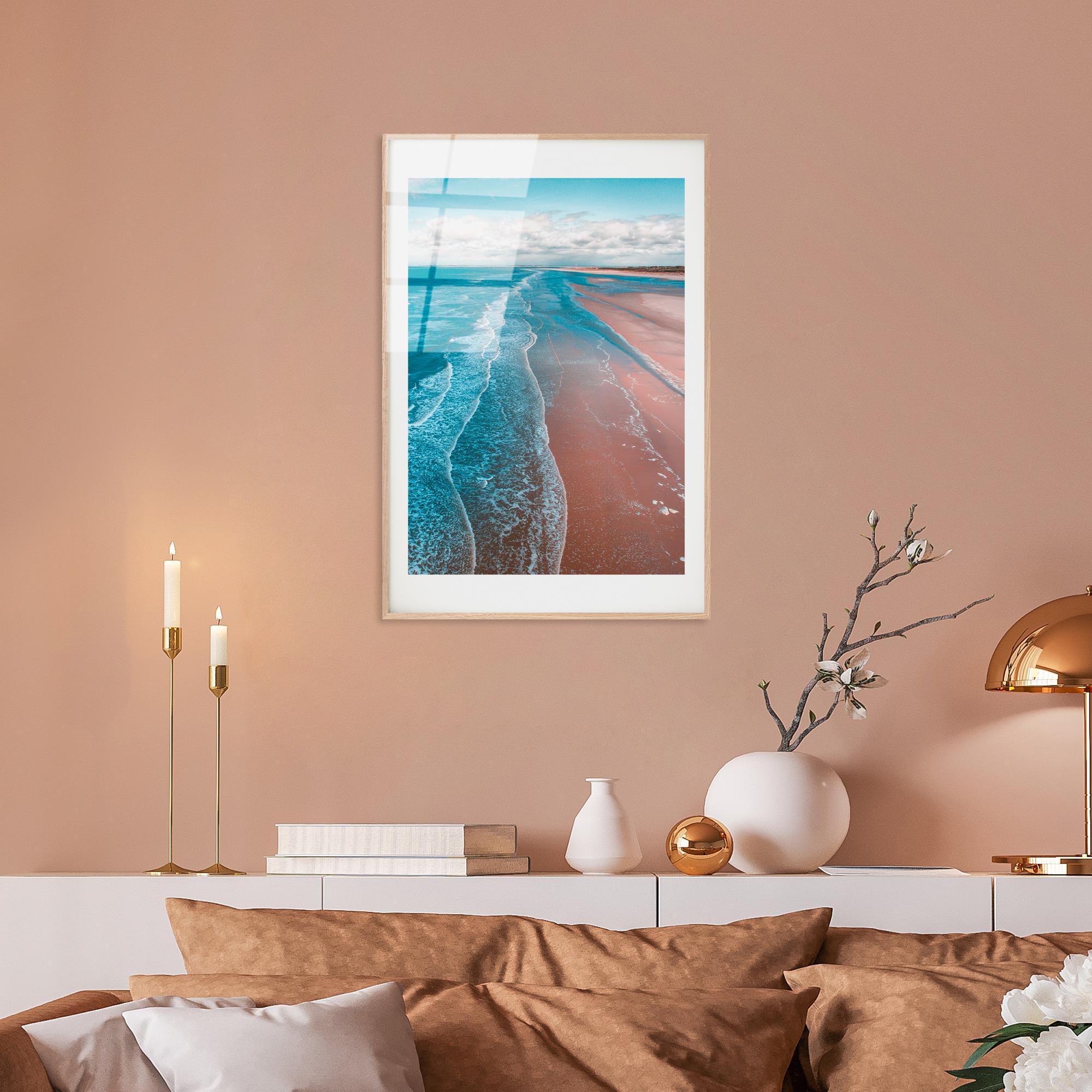 UV-1057 Baskılı Cam Dikdörtgen Duvar Tablosu | ByLamp