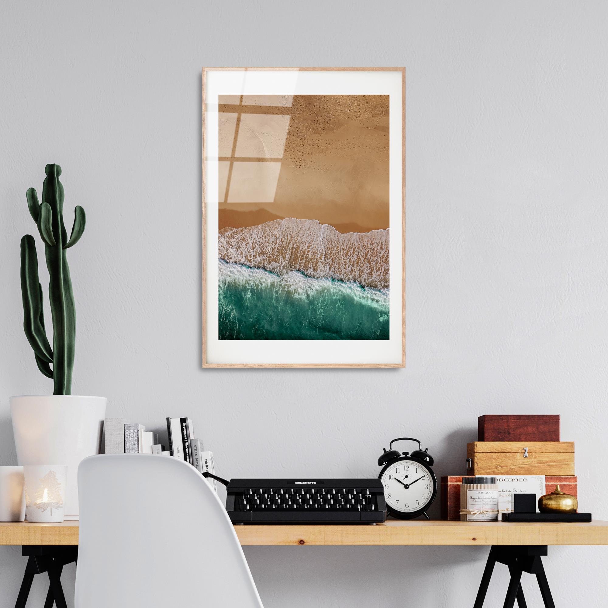 UV-1059 Baskılı Cam Dikdörtgen Duvar Tablosu | ByLamp