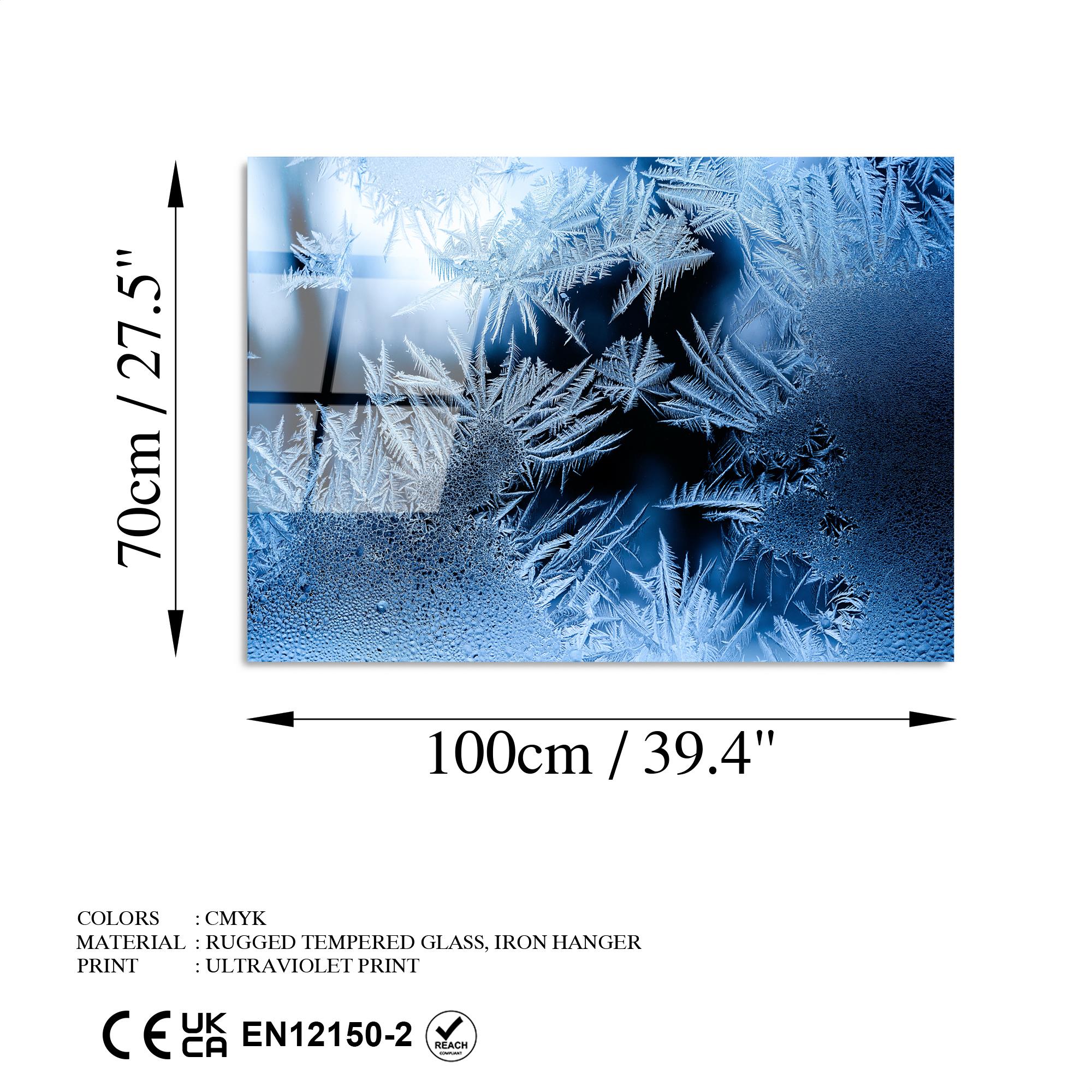 UV-105 Baskılı Cam Dikdörtgen Duvar Tablosu | ByLamp