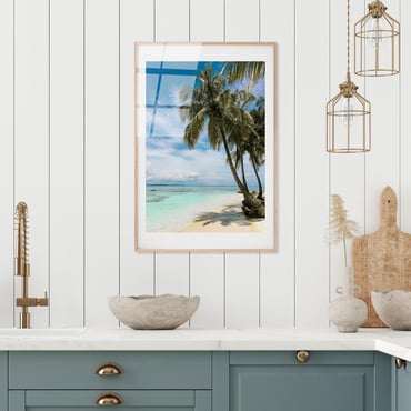 UV-1060 Baskılı Cam Dikdörtgen Duvar Tablosu | ByLamp