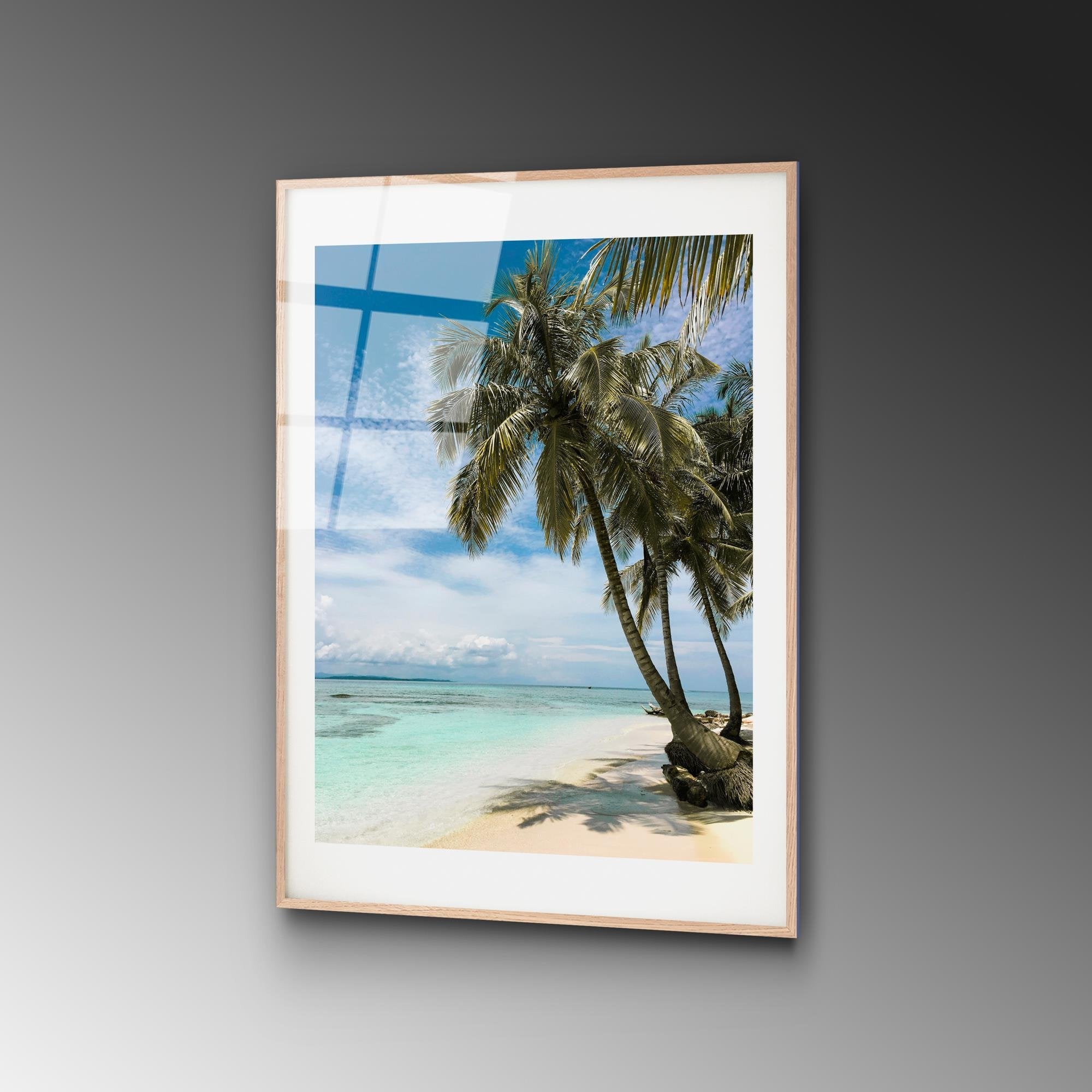 UV-1060 Baskılı Cam Dikdörtgen Duvar Tablosu | ByLamp