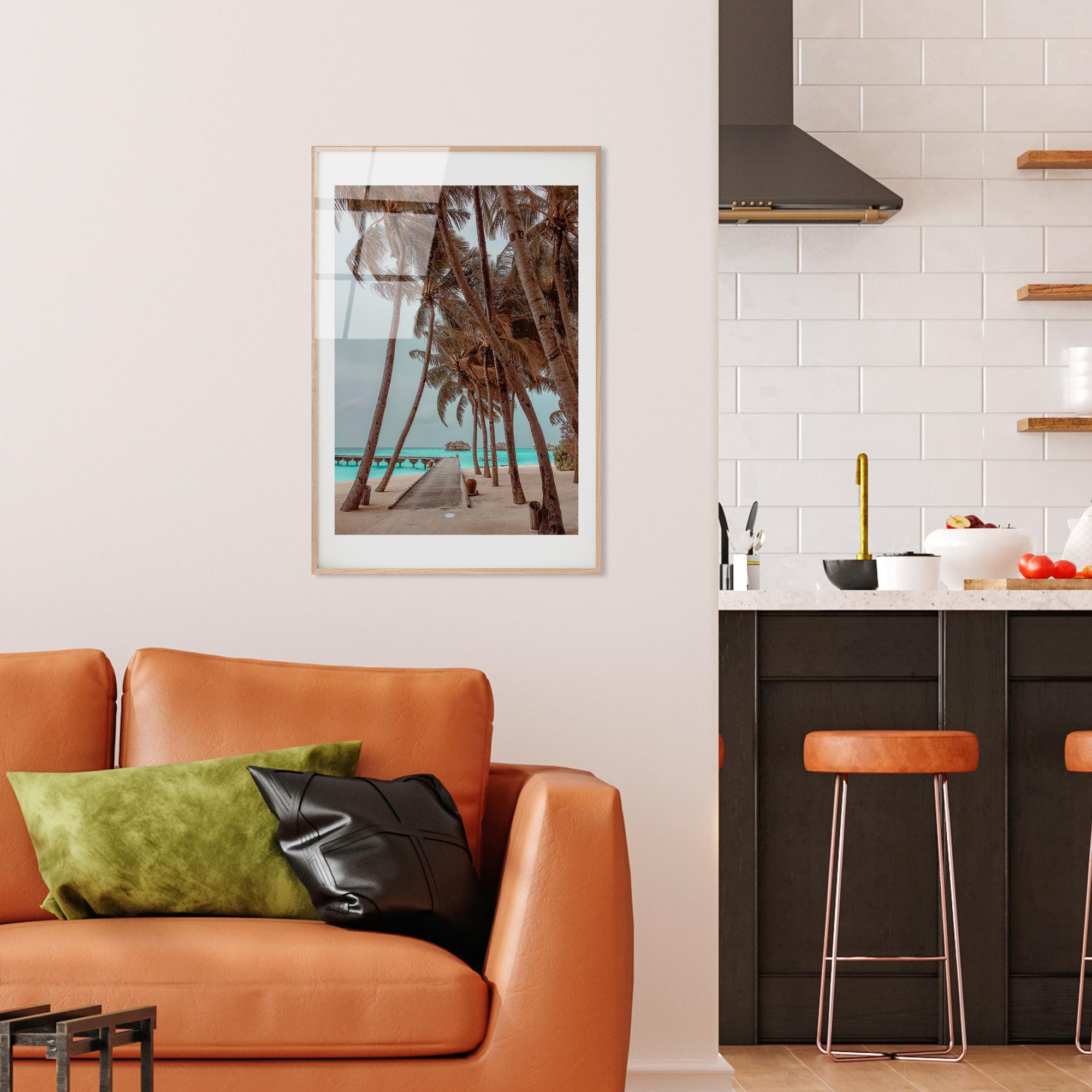 UV-1062 Baskılı Cam Dikdörtgen Duvar Tablosu | ByLamp