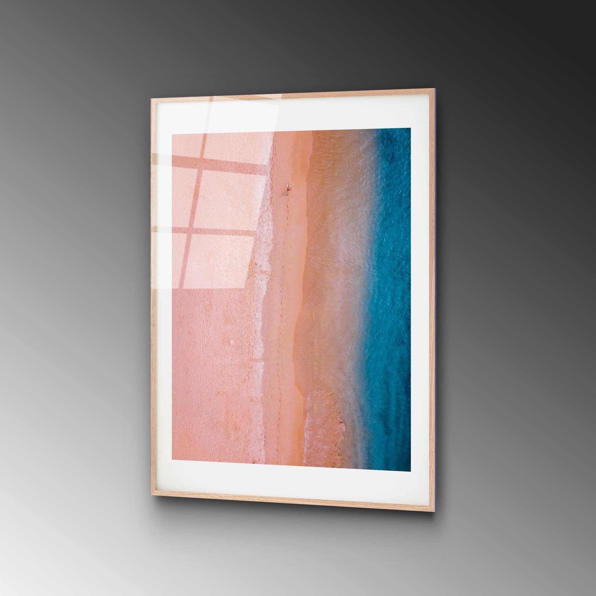 UV-1067 Baskılı Cam Dikdörtgen Duvar Tablosu | ByLamp