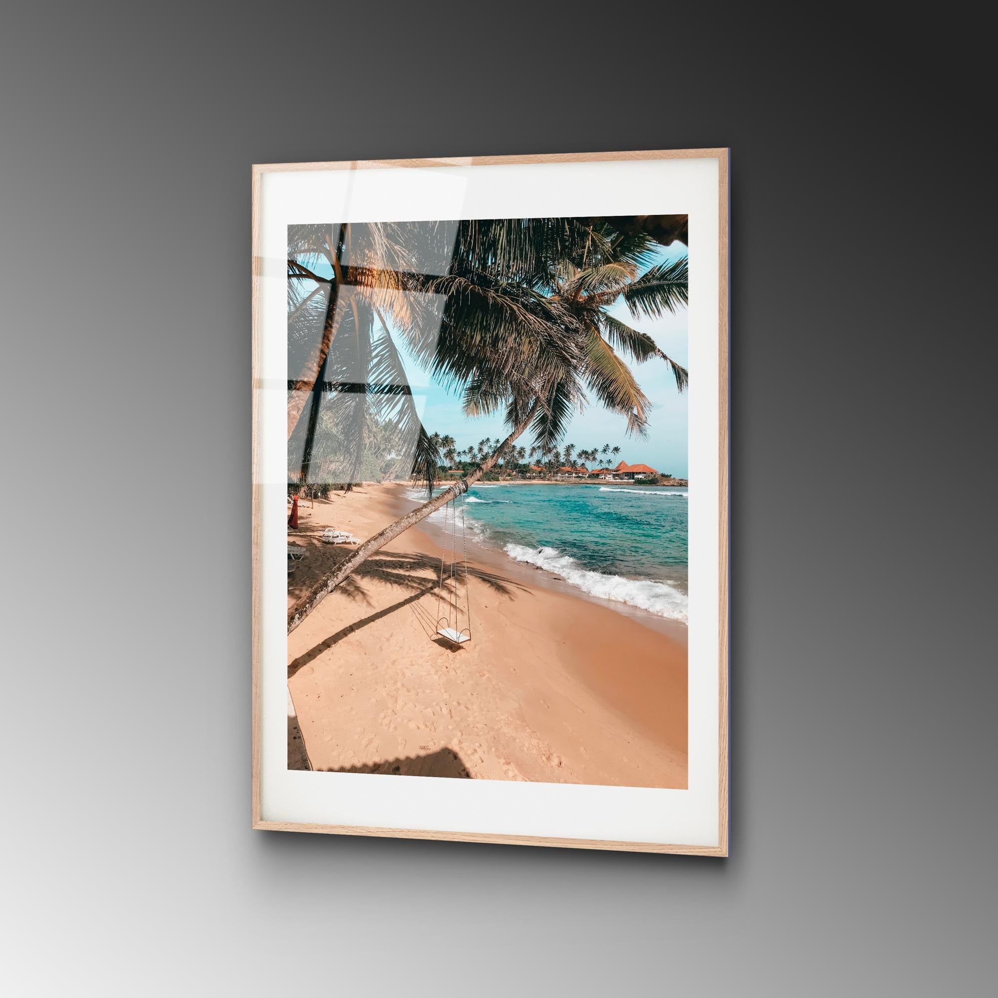 UV-1071 Baskılı Cam Dikdörtgen Duvar Tablosu | ByLamp