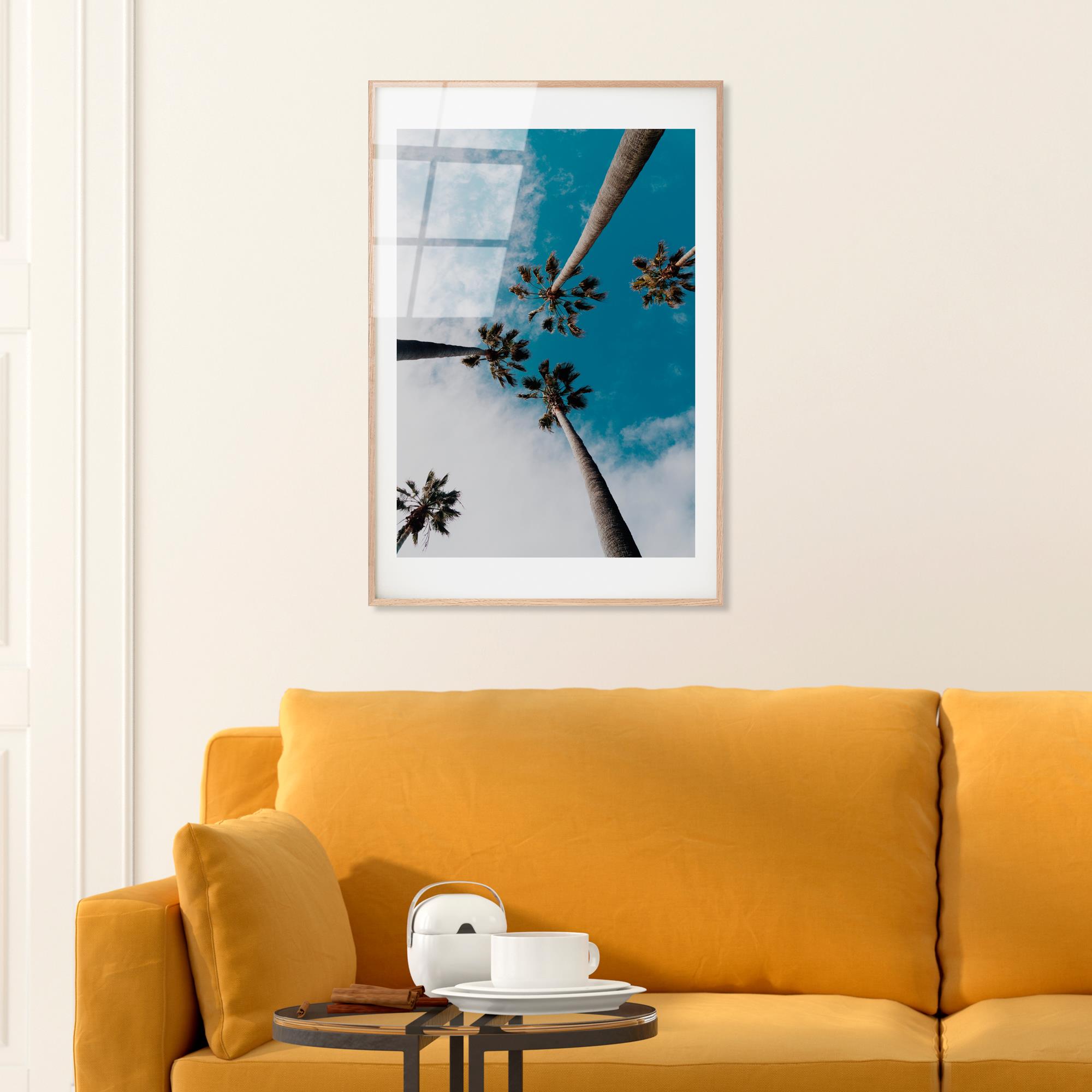 UV-1075 Baskılı Cam Dikdörtgen Duvar Tablosu | ByLamp