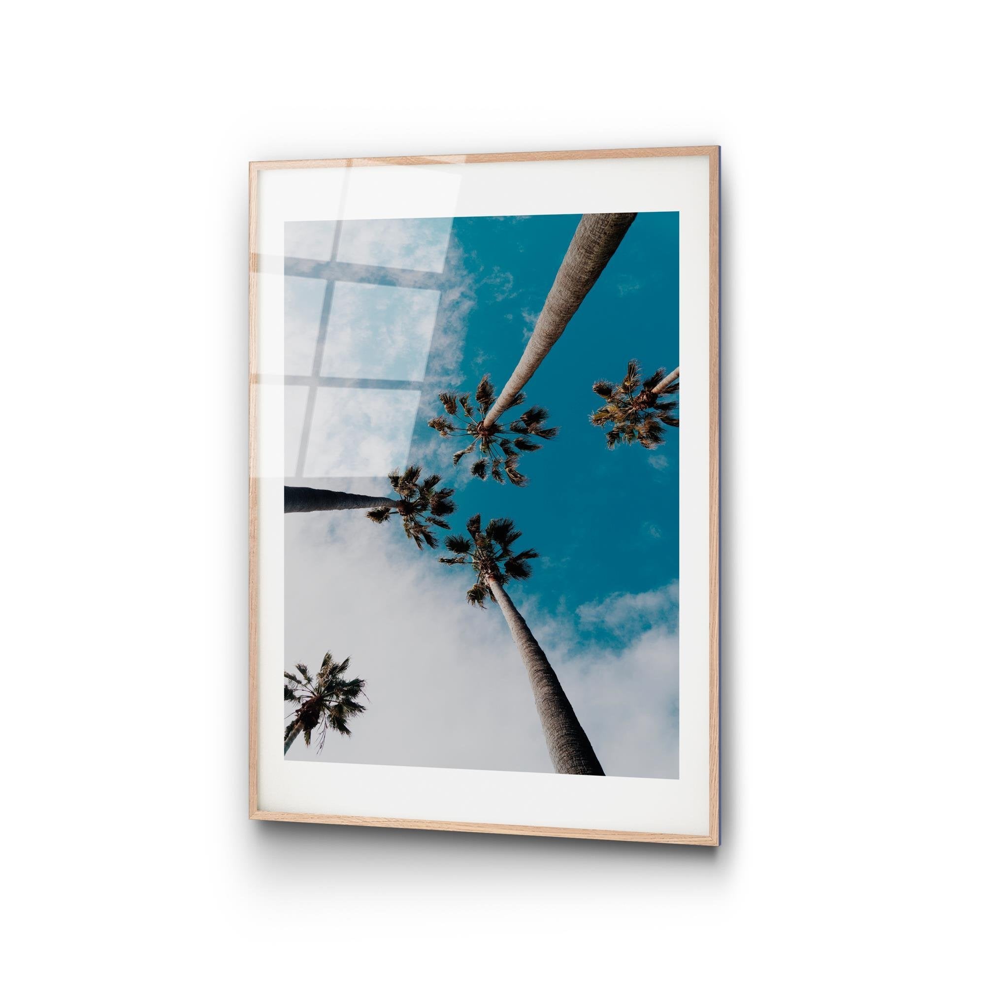 UV-1075 Baskılı Cam Dikdörtgen Duvar Tablosu | ByLamp