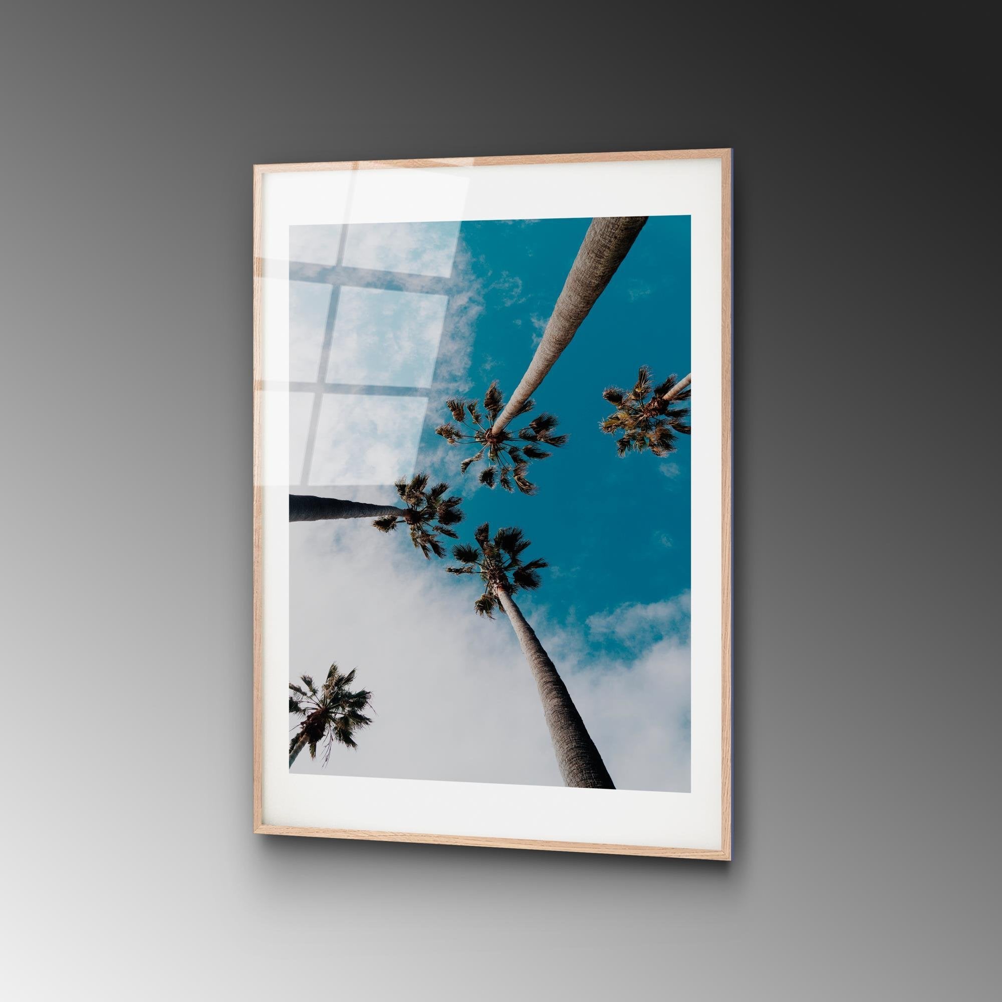 UV-1075 Baskılı Cam Dikdörtgen Duvar Tablosu | ByLamp