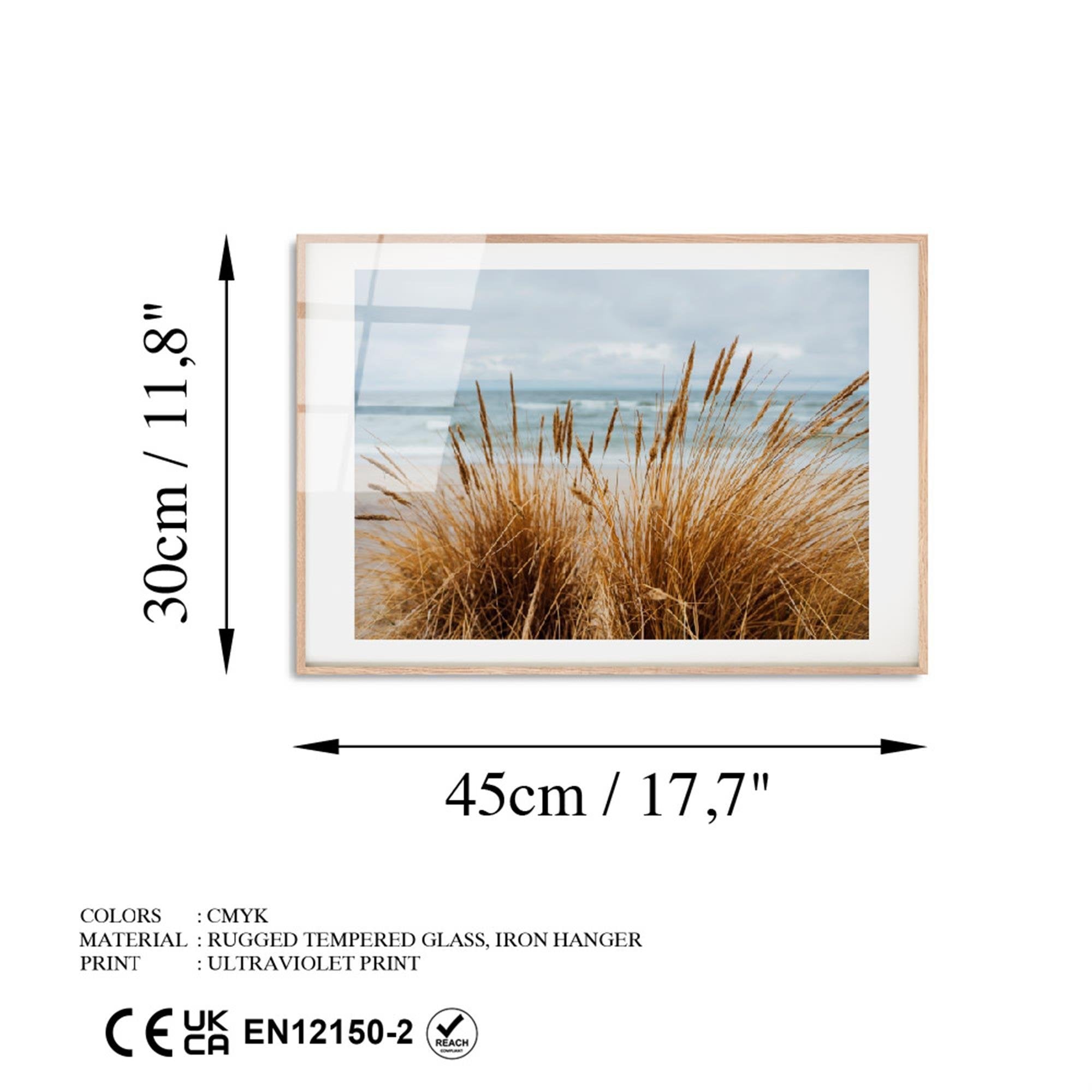 UV-1080 Baskılı Cam Dikdörtgen Duvar Tablosu | ByLamp